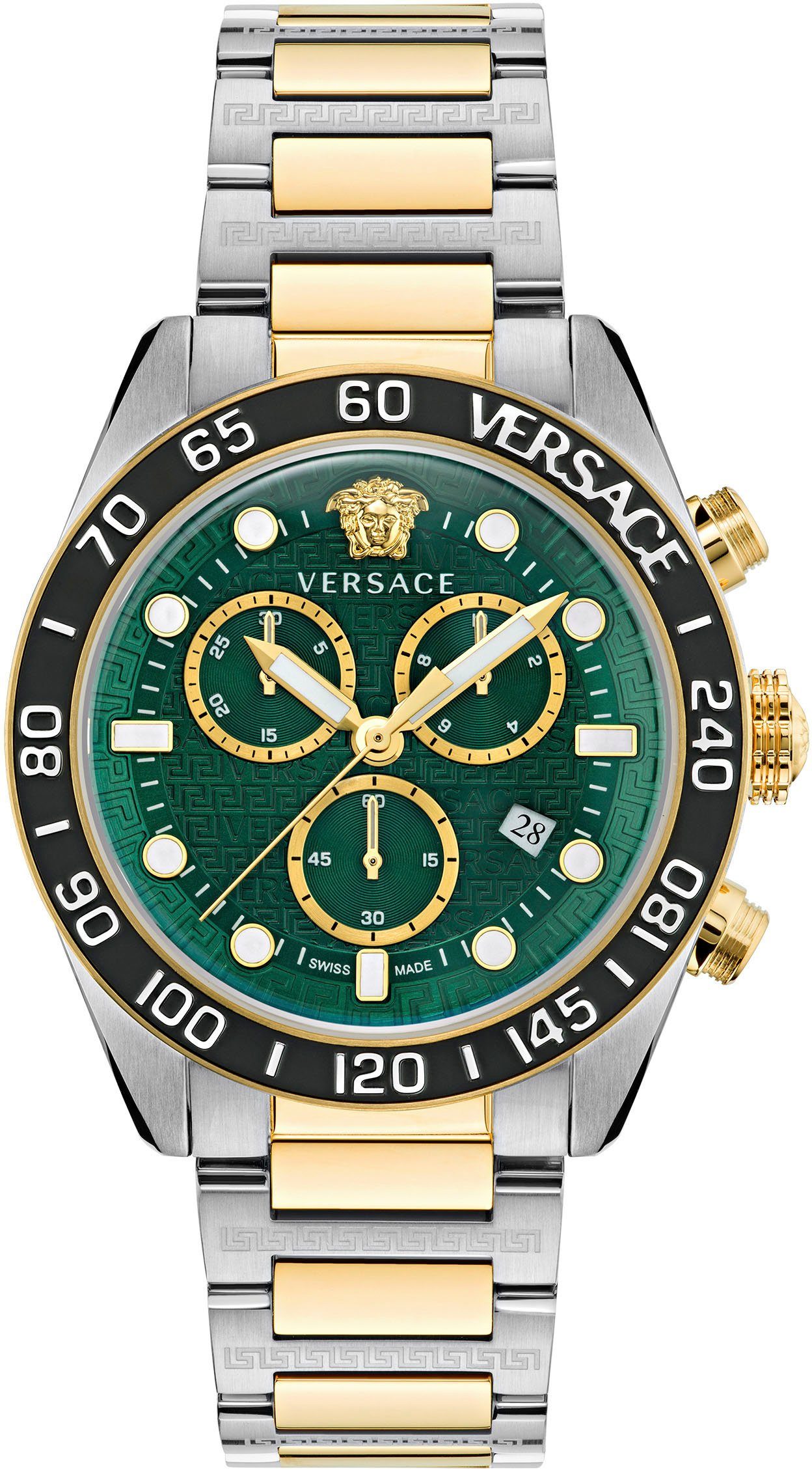 bicolor DOME CHRONO, Versace Chronograph GRECA VE6K00423