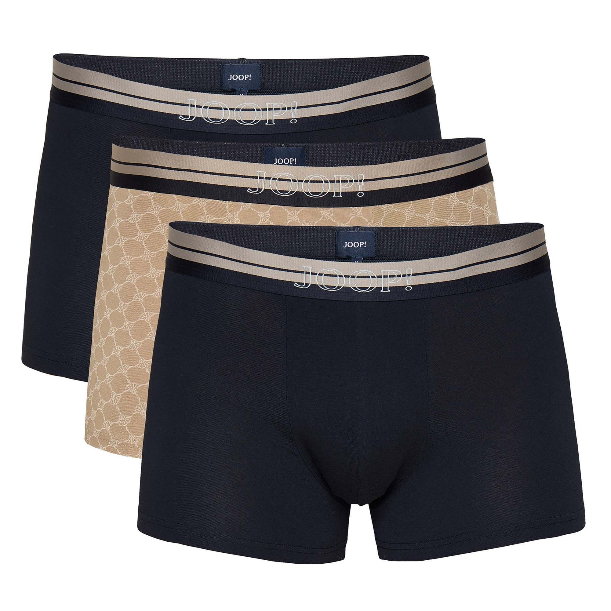 JOOP! Boxer Herren Boxershort 3er Pack Baumwollmischung (Packung, 3er Pack)