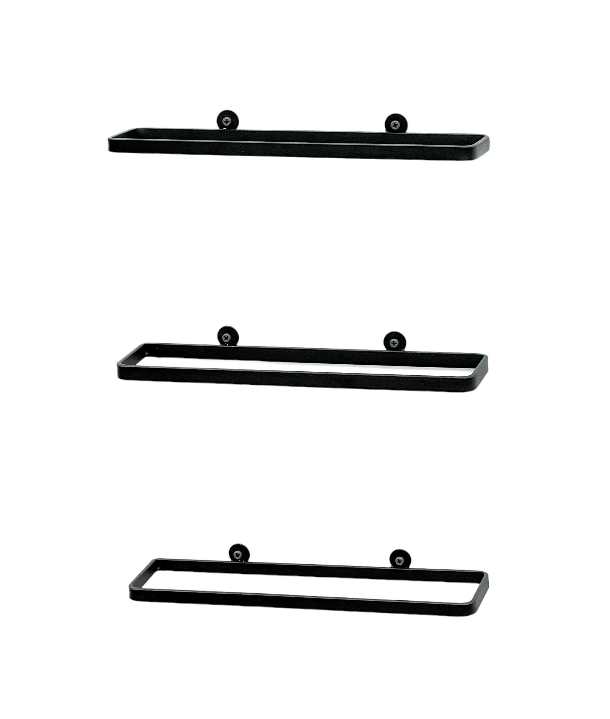 DanDiBo Weinregal Metall Schwarz 3er Set Weinhalter Weinflaschen Flaschen