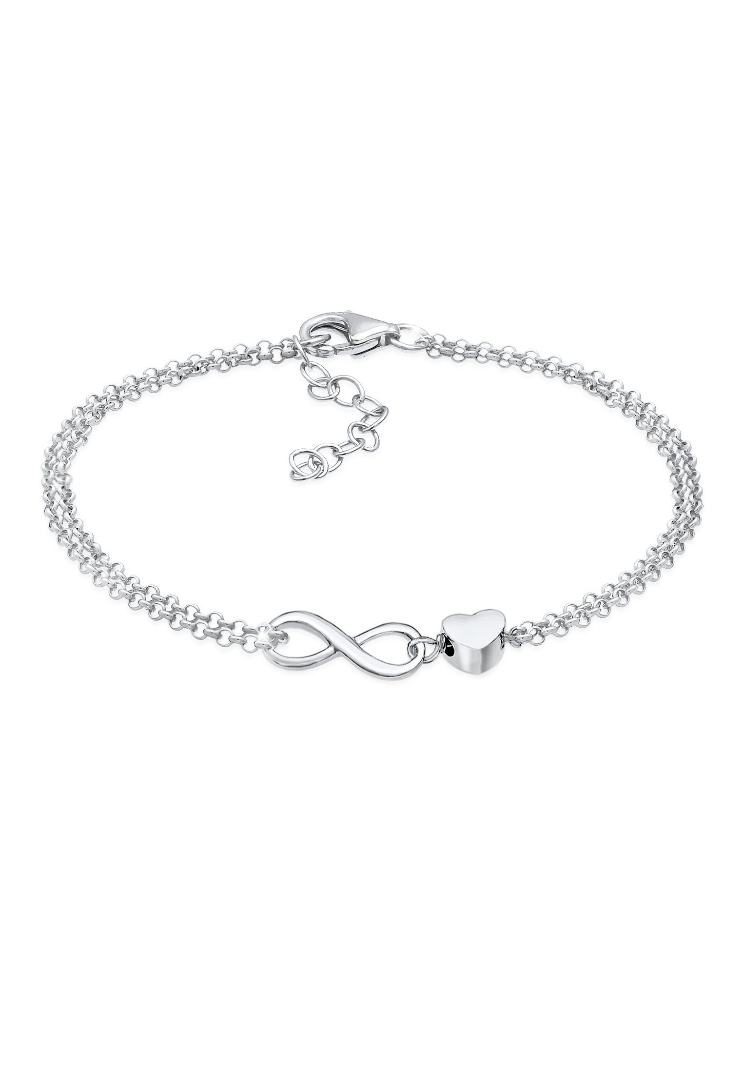 Elli Armband Herz Unendlichkeit Infinity 925 günstig online kaufen
