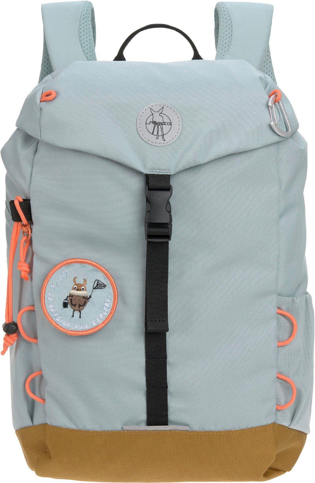 LÄSSIG Kinderrucksack Nature, Light Blue, für Kinder