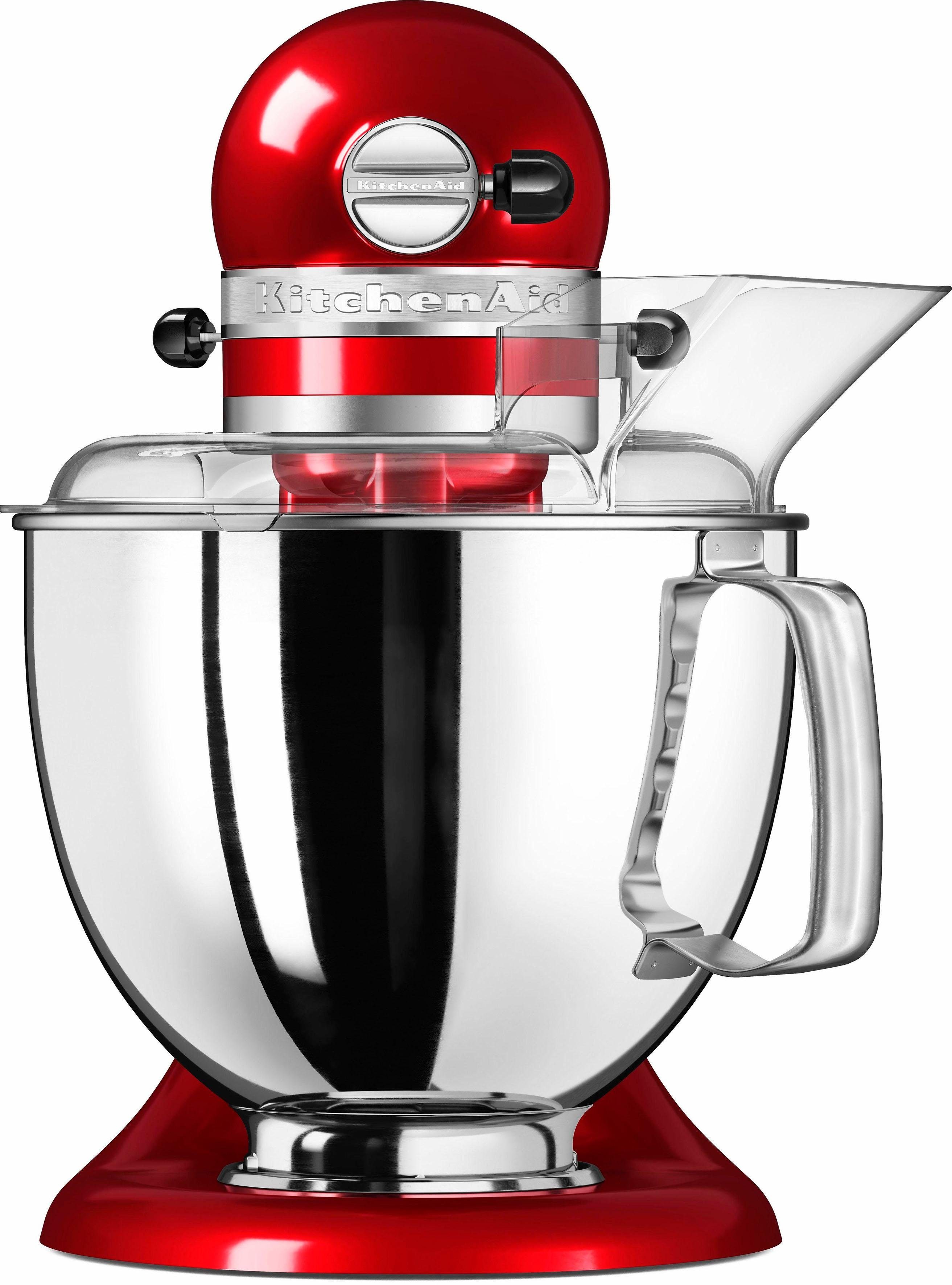 KitchenAid Küchenmaschine 5KSM175PSECA LIEBESAPFEL-ROT, 300 Schüssel, 129,-UVP) Gratis (Wert W, Fleischwolf+Spritzgebäckvorsatz mit 4,8 l ca