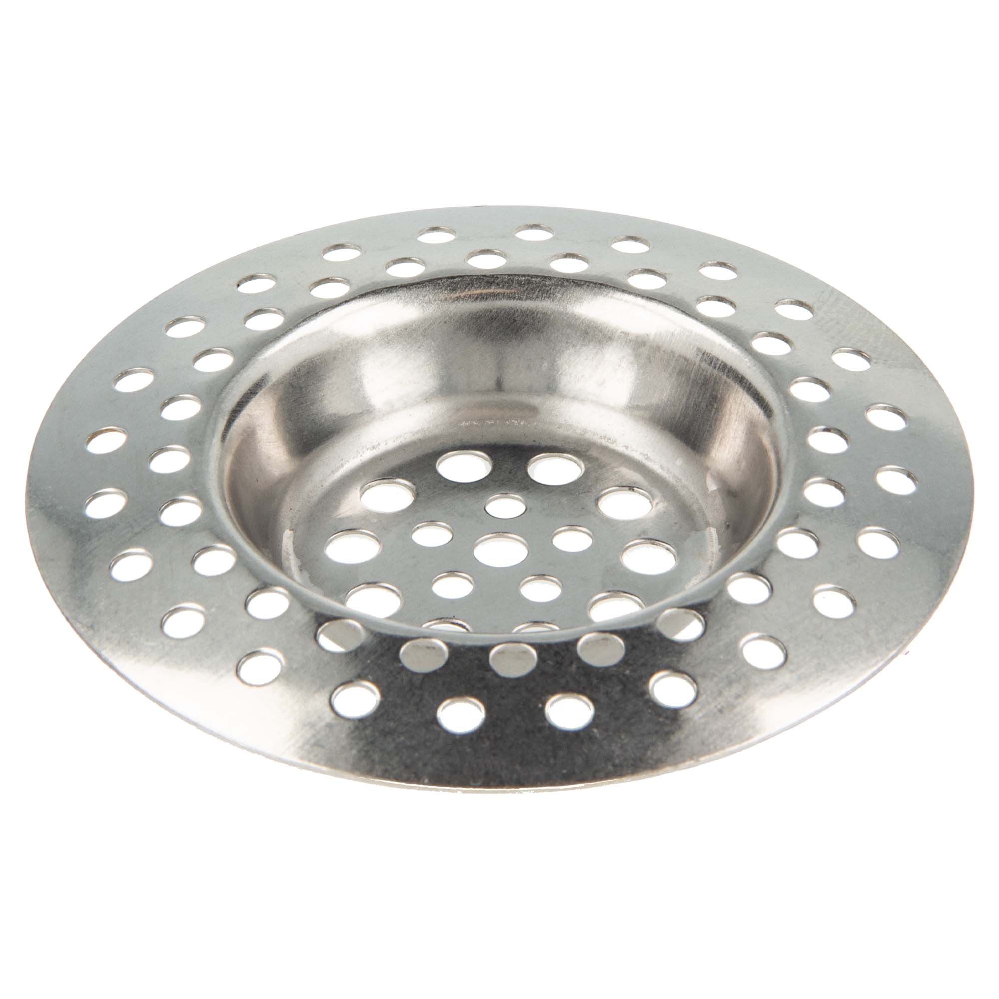 tecuro Siphon Edelstahl Abflusssieb für Spülenablauf - Ø 70 mm