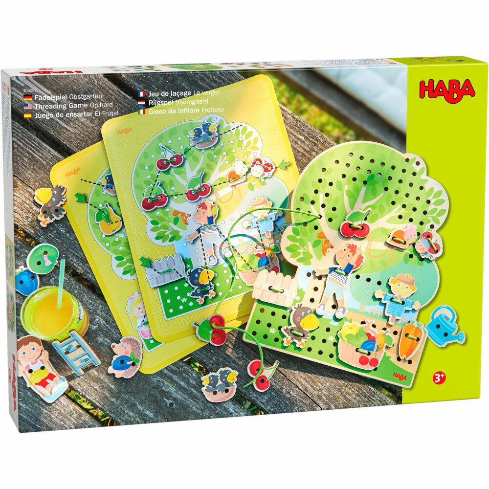 Haba Spiel Obstgarten Fädelspiel