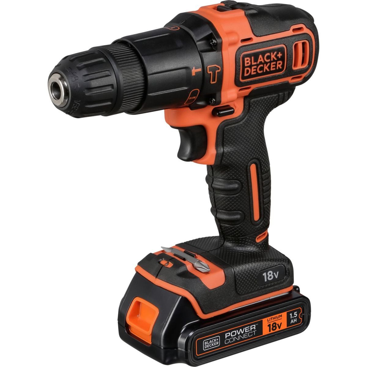 Stanley by Black & Decker Bohrschrauber BDCHD18K Akku-Schlagbohrschrauber
