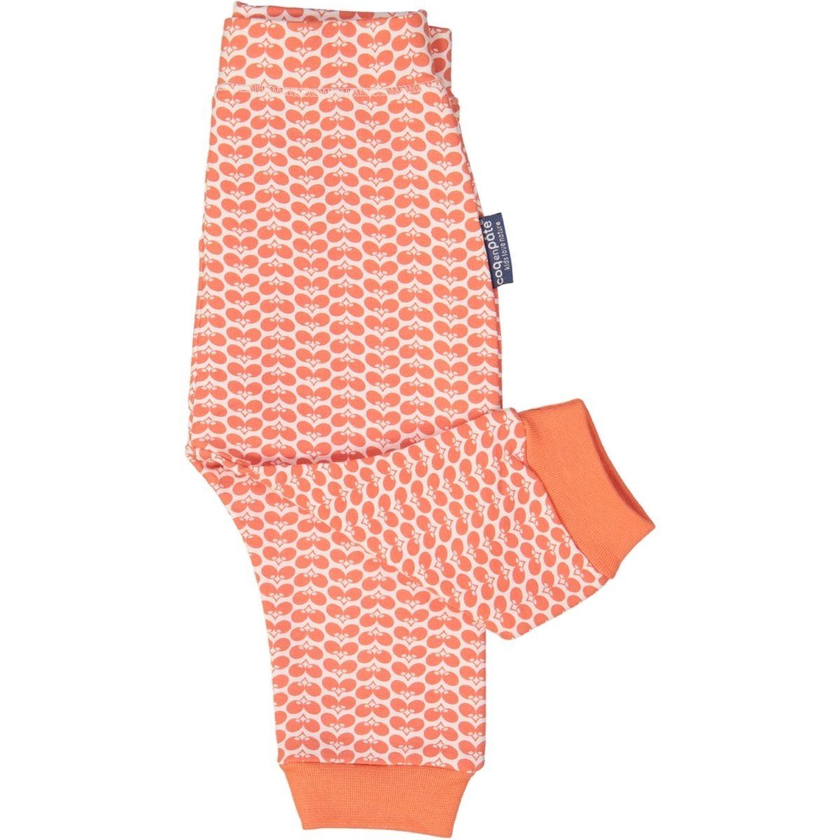 schönen Leggings Leggings aus Koralle COQ mit Baby Mustern Baumwolle Monate EN 6 PATE