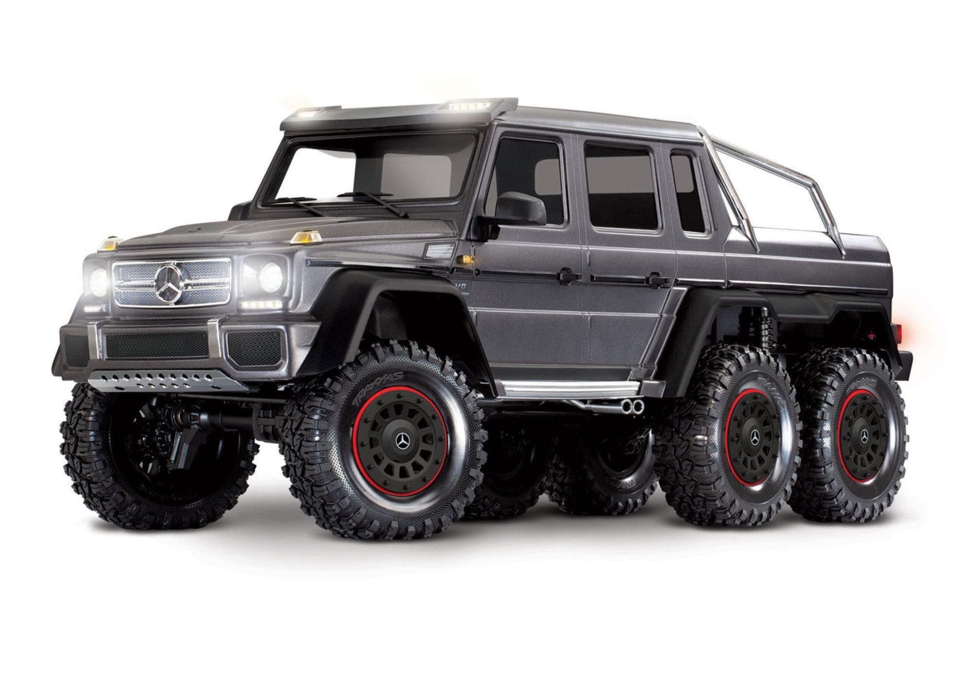 RC-Buggy Traxxas RC Crawler TRX-6 Mercedes Benz G63 AMG 6x6 Clipless RTR 1:10 s