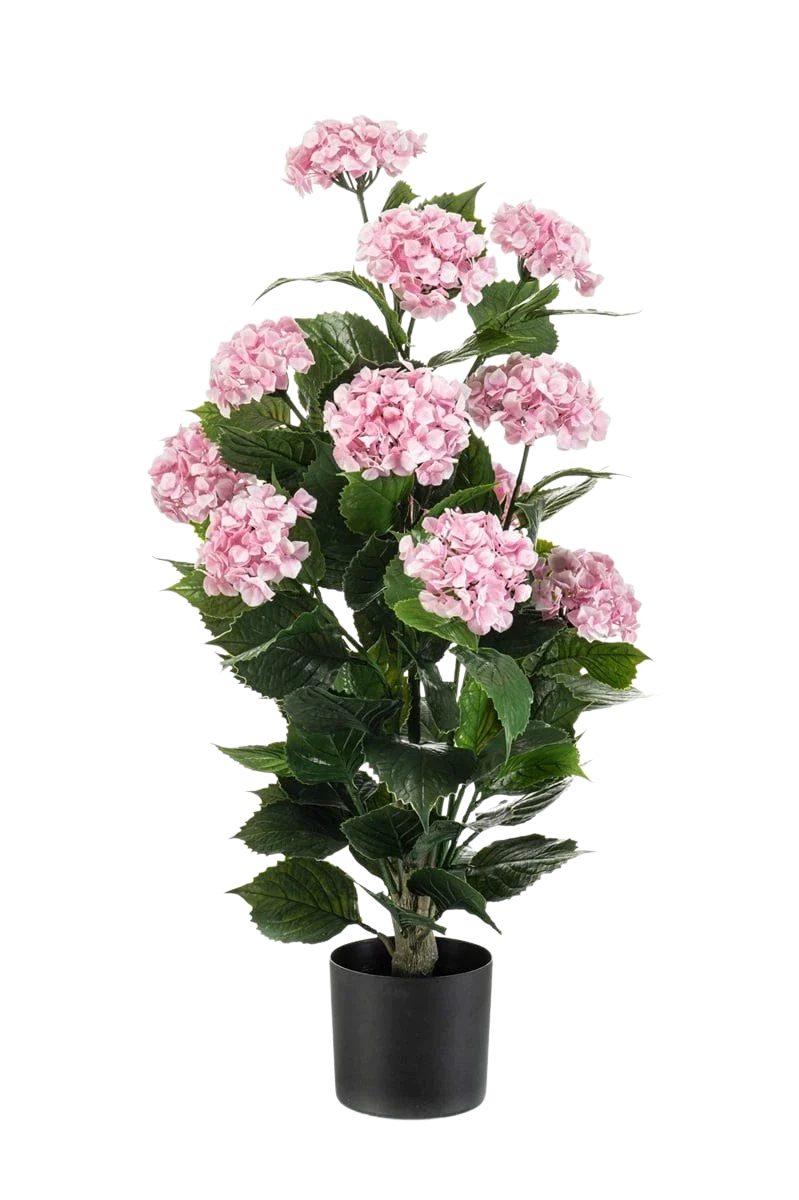 Kunstblume Künstliche Hortensie - Gloria, 90 cm, Emerald