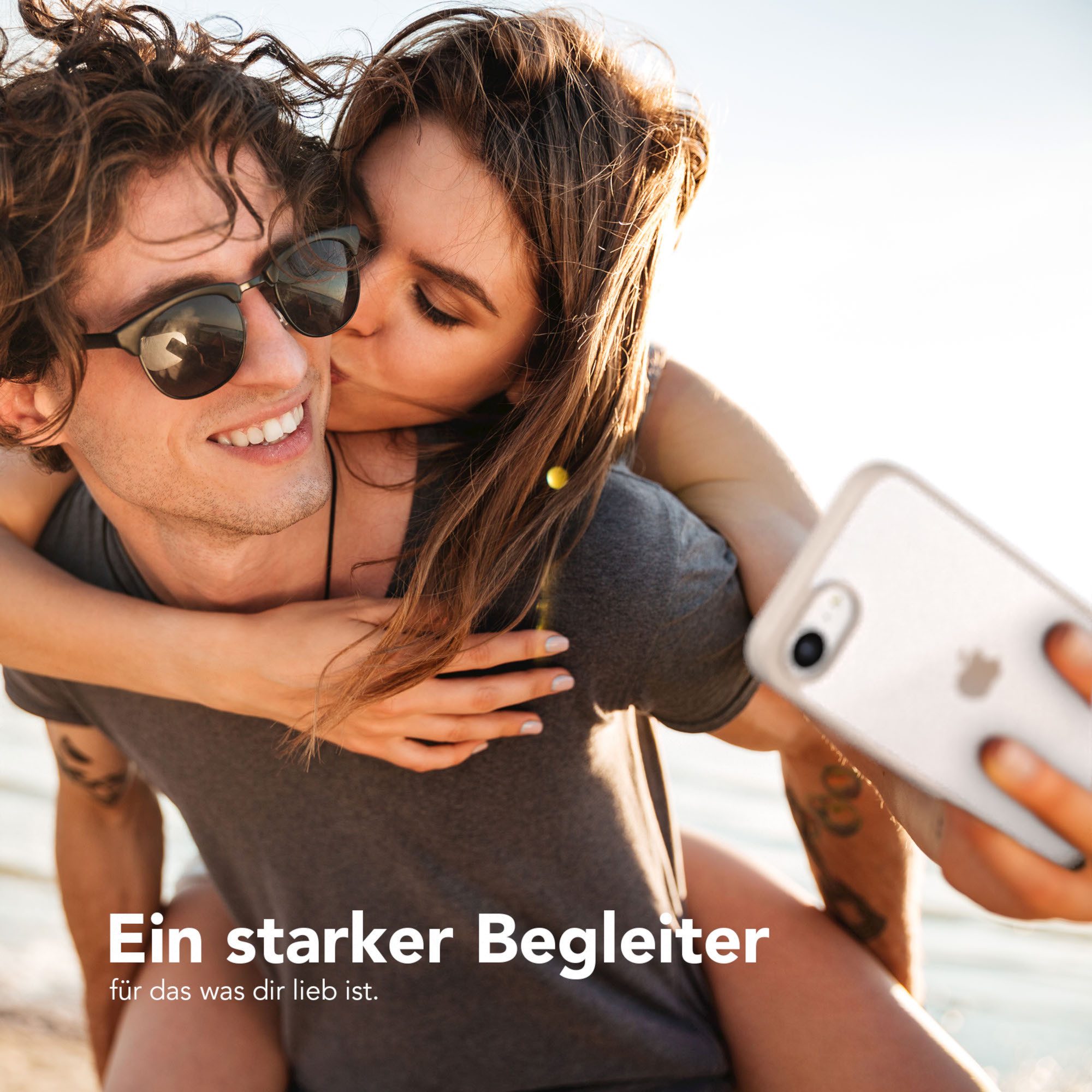EAZY CASE Handyhülle Bumper Case für Apple iPhone 16e 6,1 Zoll, Handyhülle Dünn mit Kameraschutz Hybrid Handyhülle Slimcover Beige