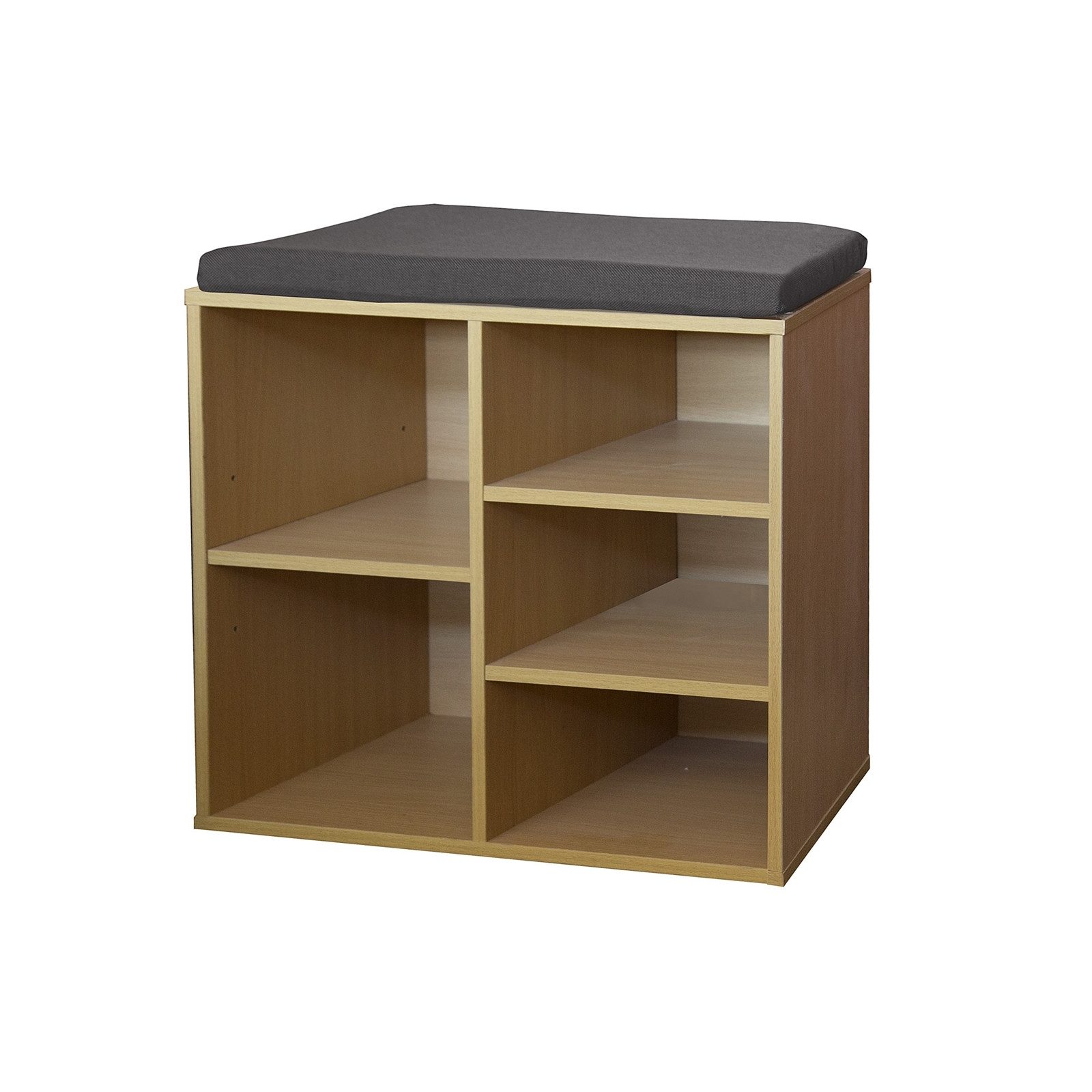 HTI-Line Schuhbank Schuhbank Katja S (Stück, 1-St., 1 Schuhbank mit Sitzkissen), Schuhregal mit 5 Fächern