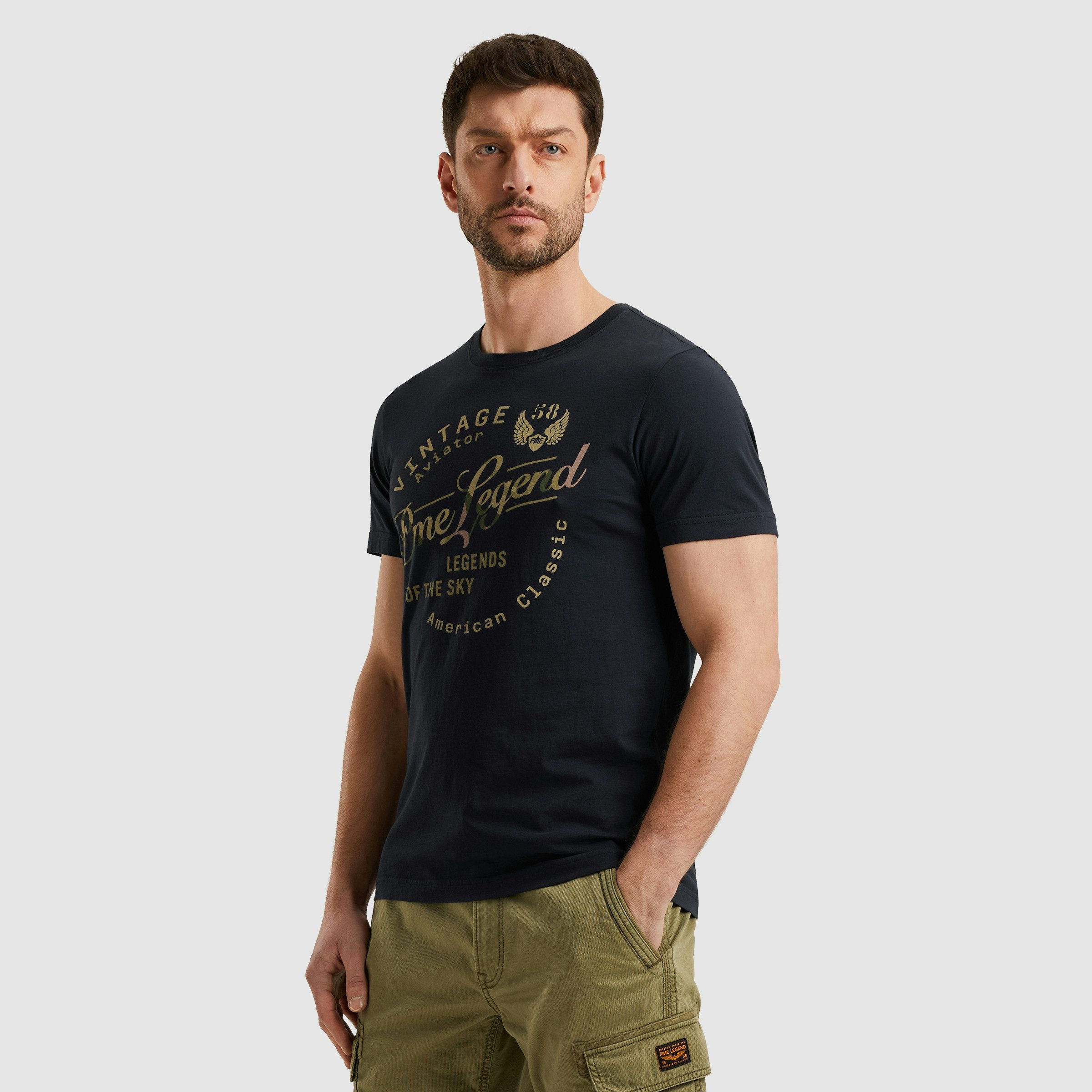 T-Shirt Short sleeve r-neck single jersey play