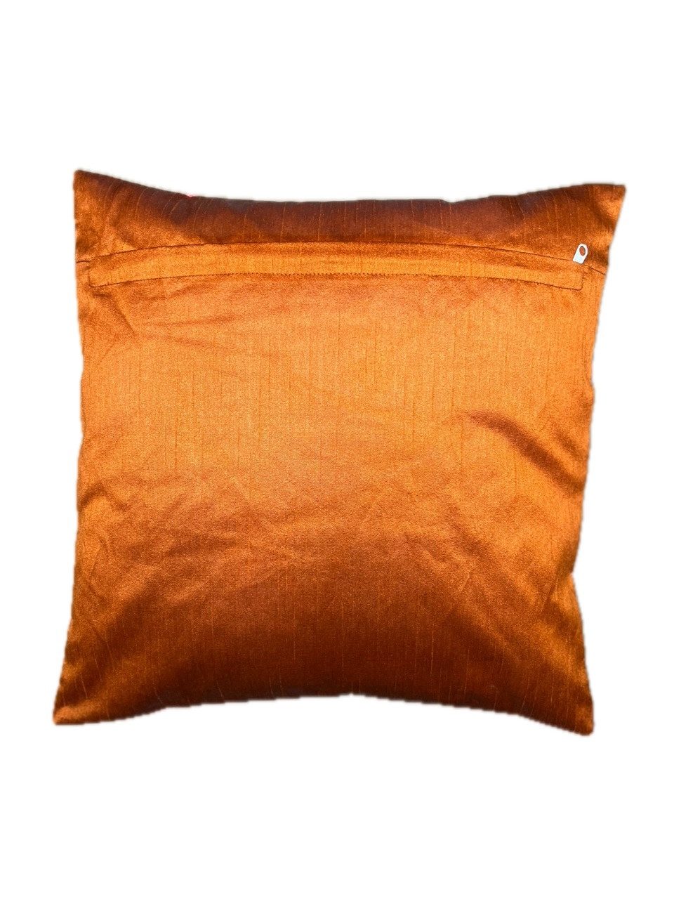 Ruwado Dekokissen - Handgefertigt Dekokissen aus Indische Banarasi Seide - 40cmx40cm, Handgewebt und Handgenäht aus Indien