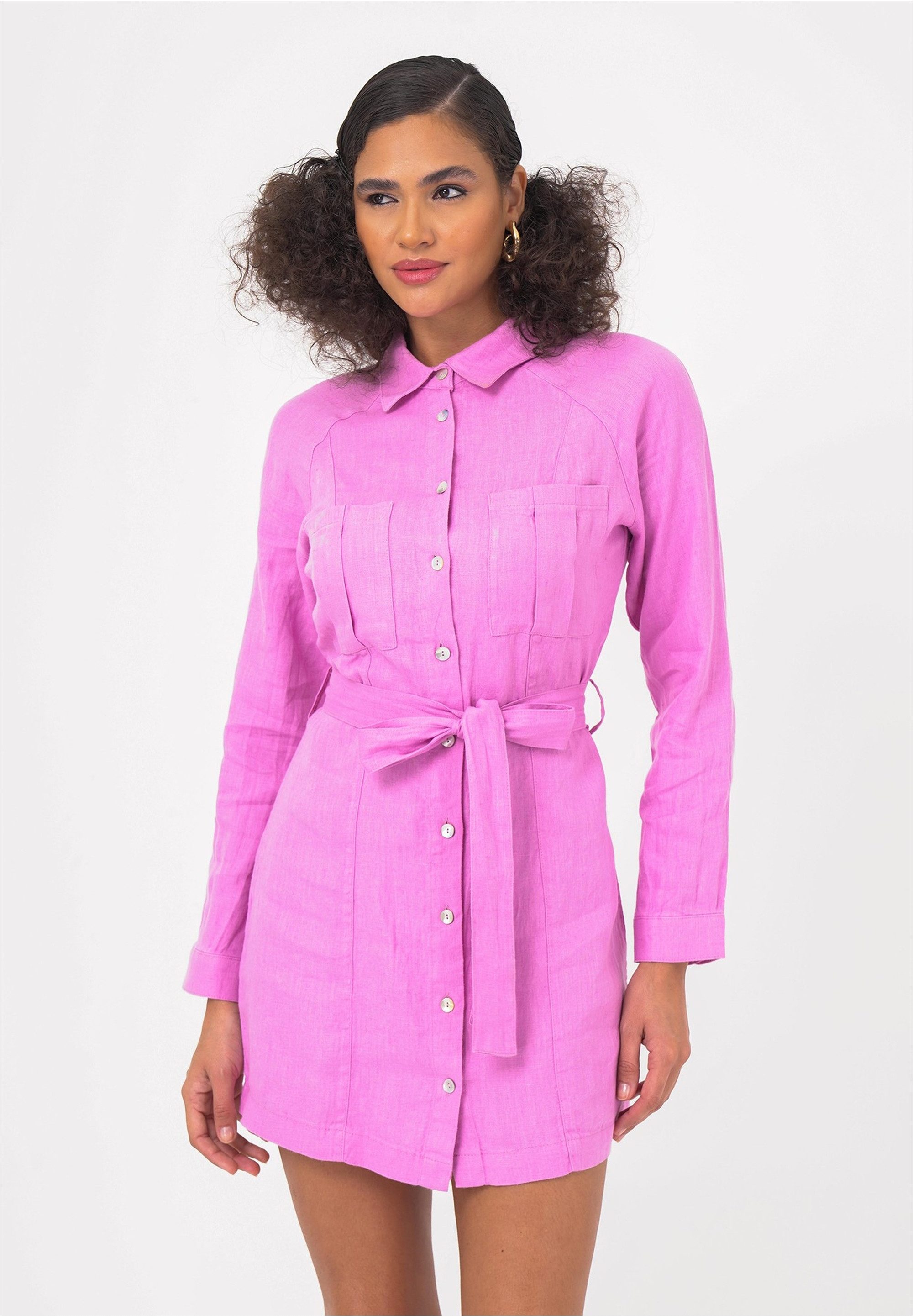 freshlions Jerseykleid Belinda (1-tlg) mit praktischem Bindeband