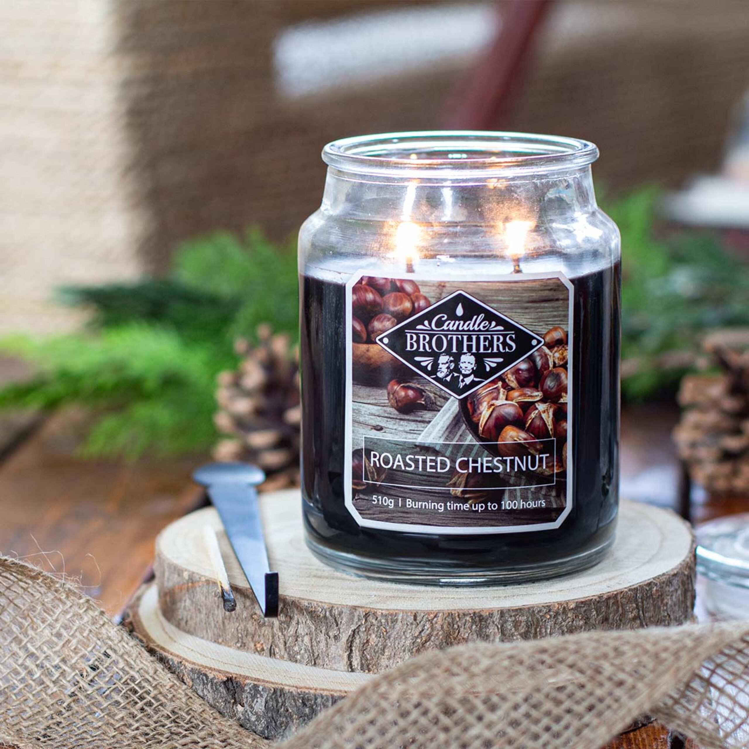 Candle BROTHERS Duftkerze Candle Brothers, Roasted Chestnut günstig online kaufen