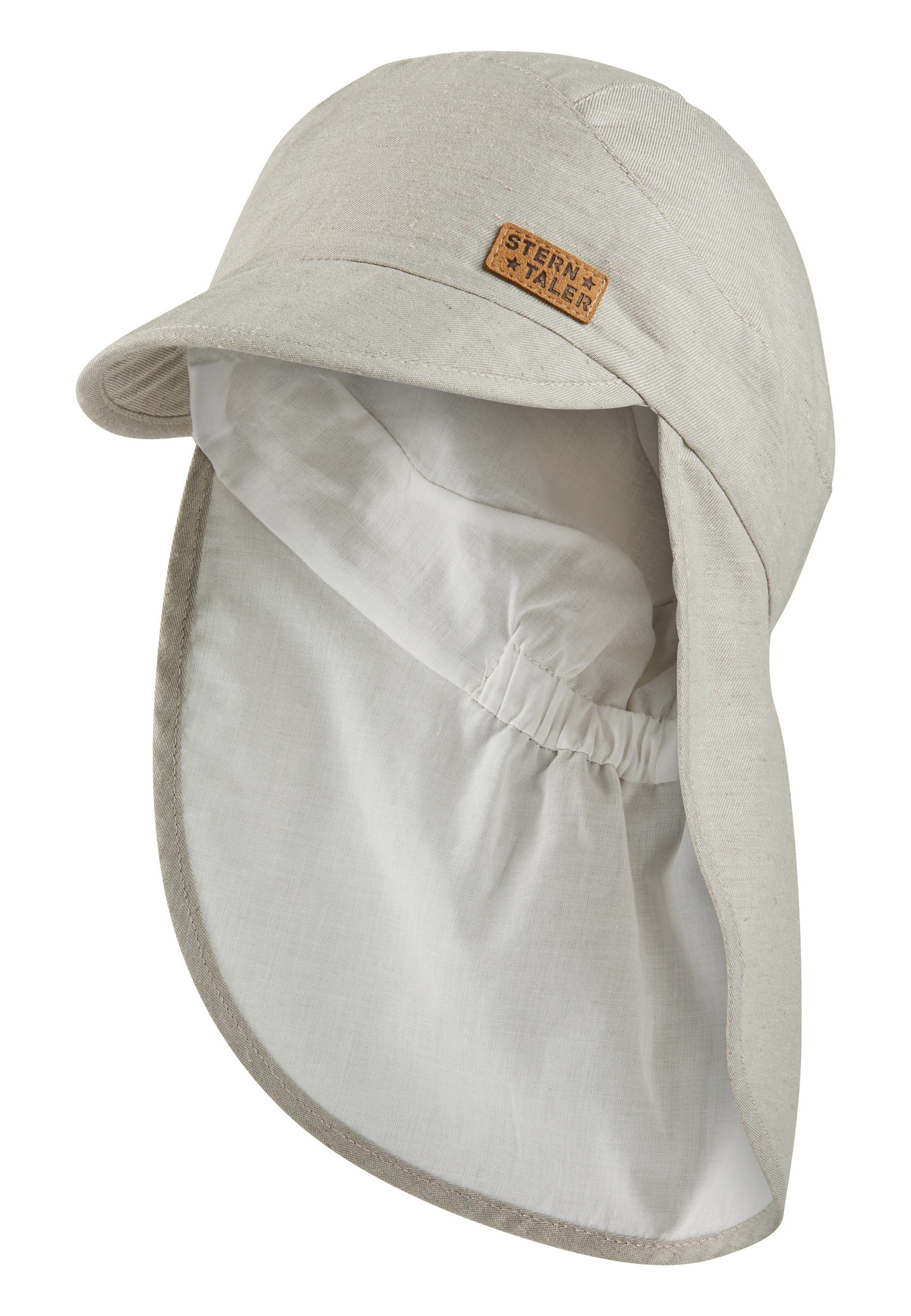Sterntaler® Schirmmütze Schirmmütze mit Nackenschutz melange günstig online kaufen
