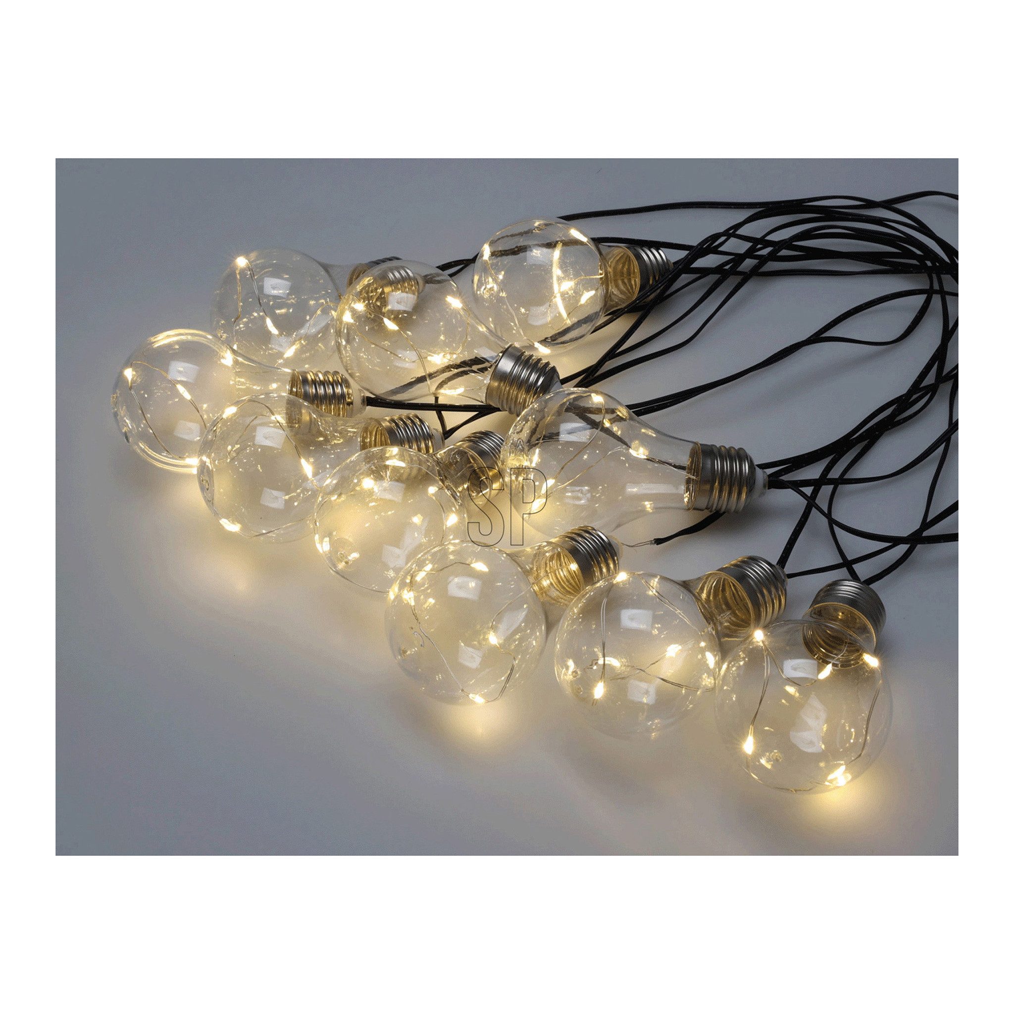SELF IMPORT AGENCIES LED-Girlande, LED Lichterkette 7,5m IP-44 10 Kunststof günstig online kaufen