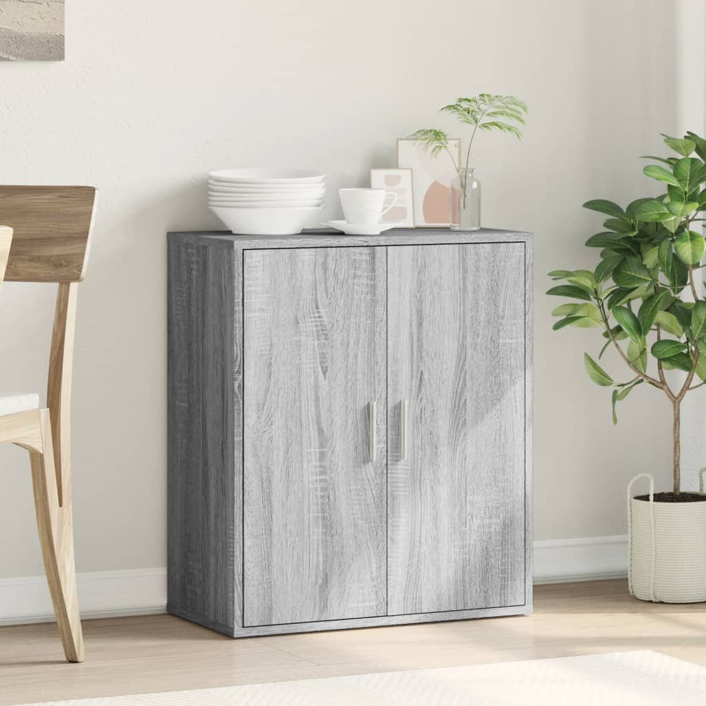 vidaXL Sideboard Sideboard Grau Sonoma 79x38x80 günstig online kaufen