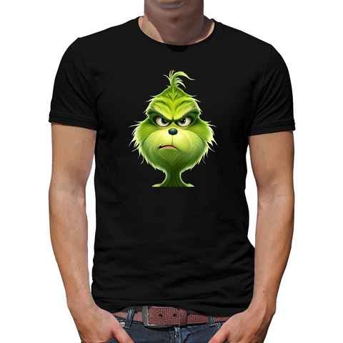 TShirt-People Print-Shirt Grumpy Grinch T-Shirt Herren