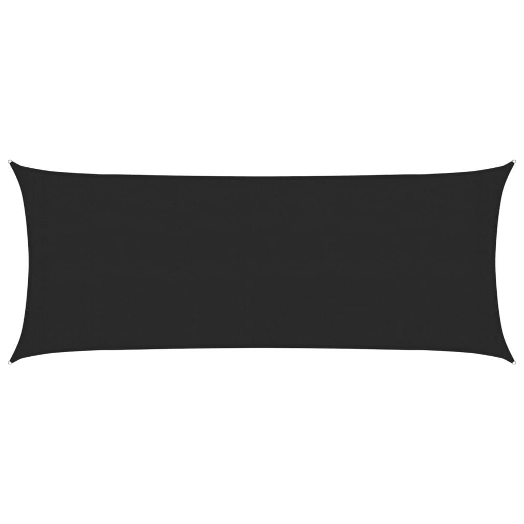 Sonnensegel Sonnensegel 160 g/m² Schwarz 2x5 m HDPE