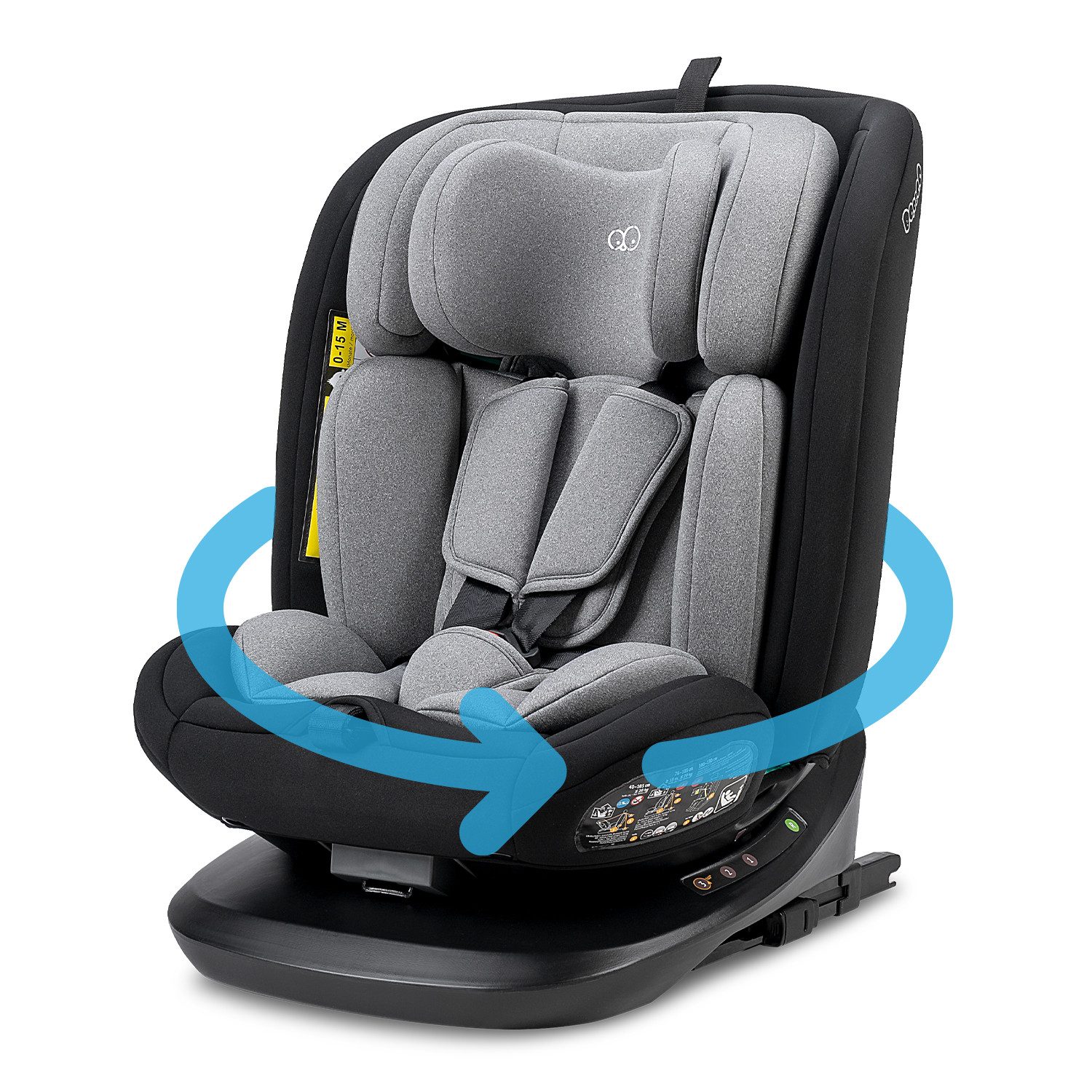 Autokindersitz Safety Lissabon 360 Grad drehbar mit Isofix