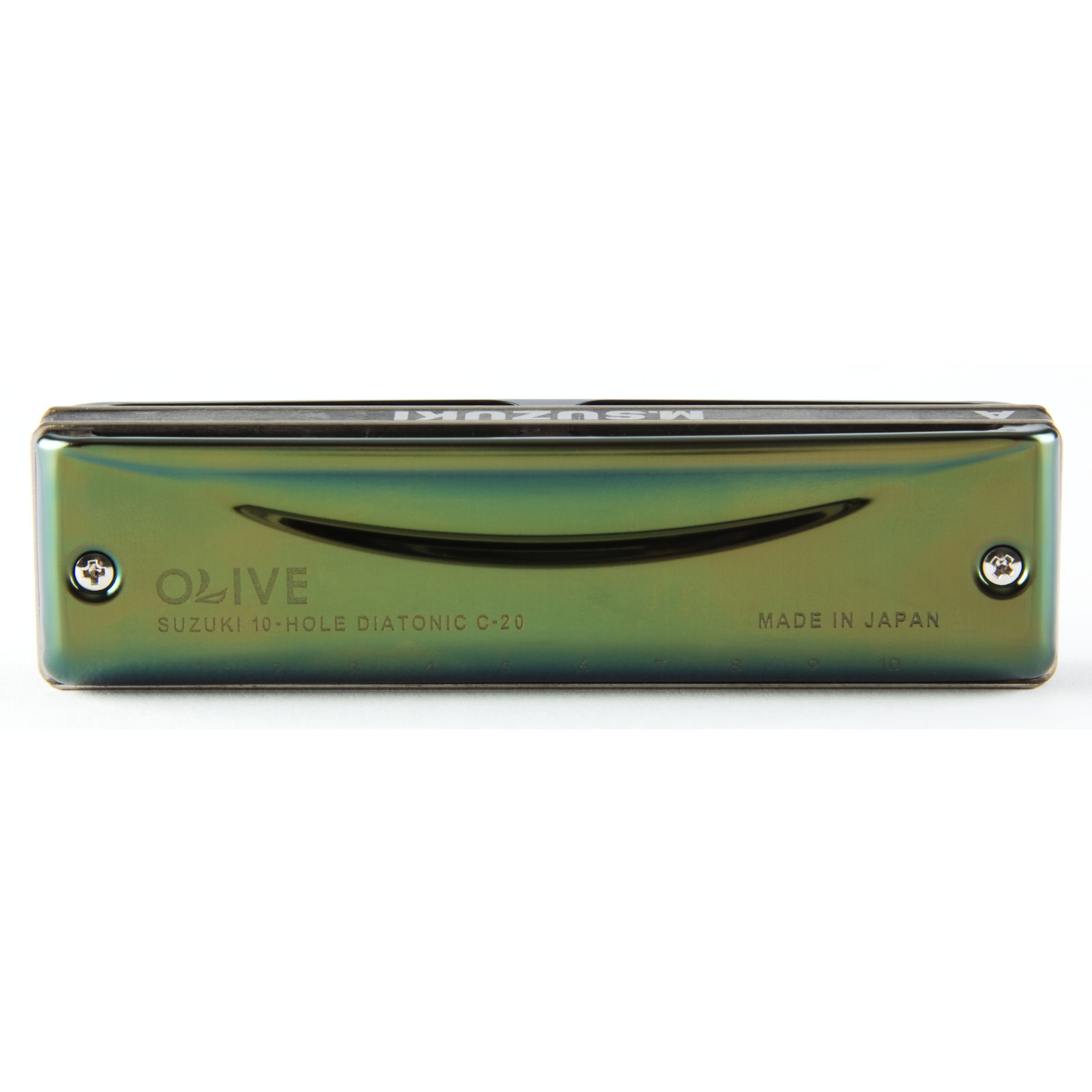 SUZUKI Mundharmonika, Olive harp G, Mundharmonikas, Diatonische Mundharmonikas, Olive harp G - Diatonische Mundharmonika