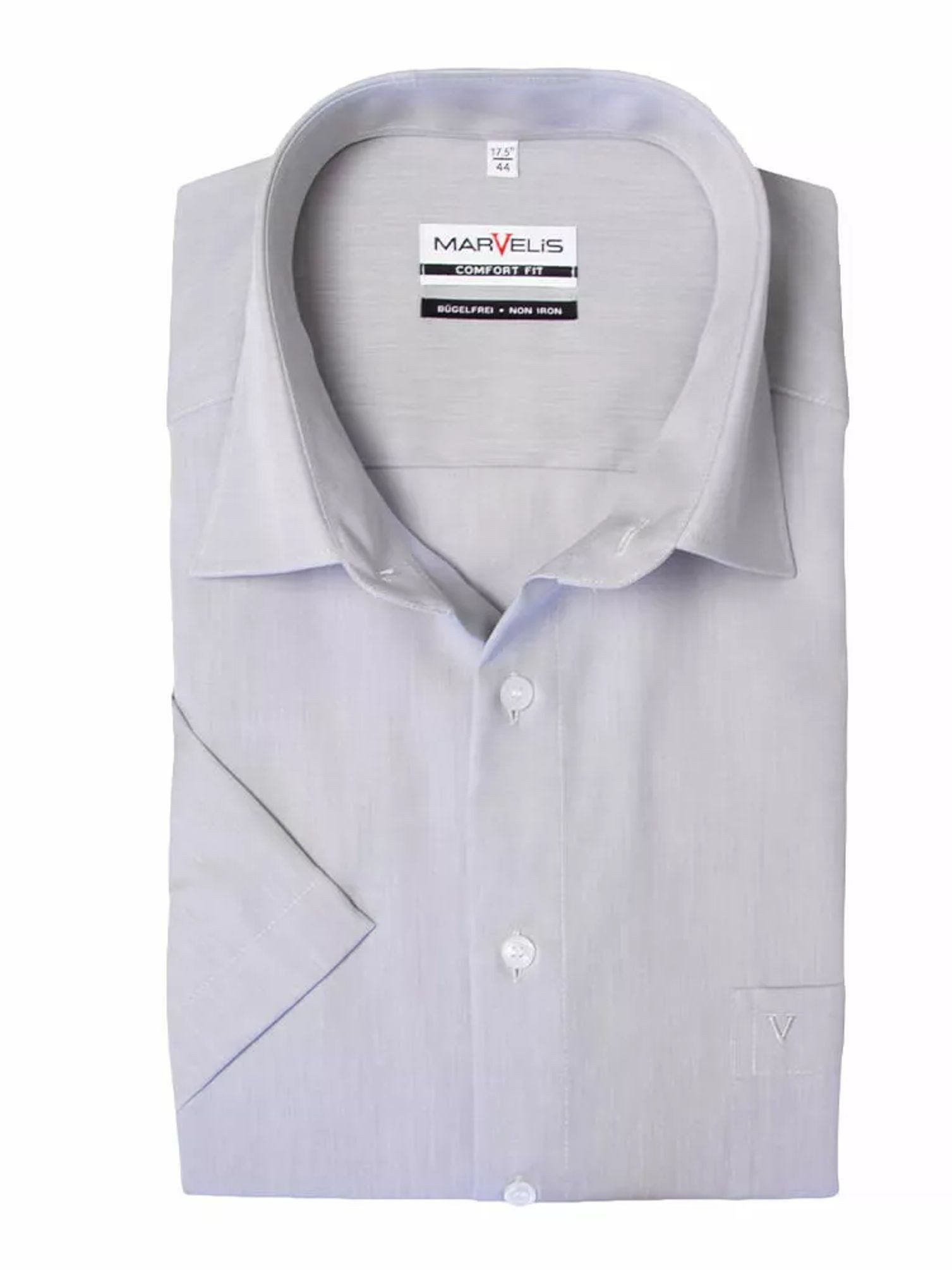 MARVELIS Kurzarmhemd Comfort Fit modern FitKent