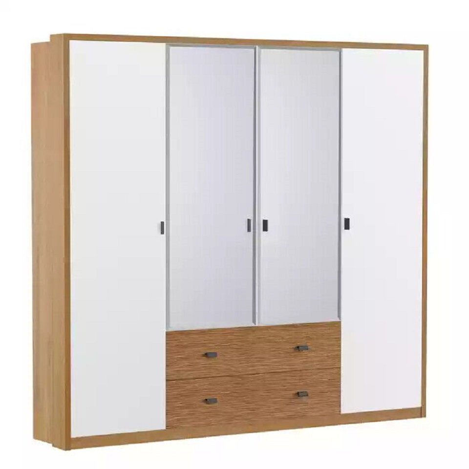 (1-St., Möbel Luxus Kleiderschrank Kleiderschränk) Moderne Holz Schrank Kleiderschrank in Material JVmoebel Schlafzimmer Europe Made