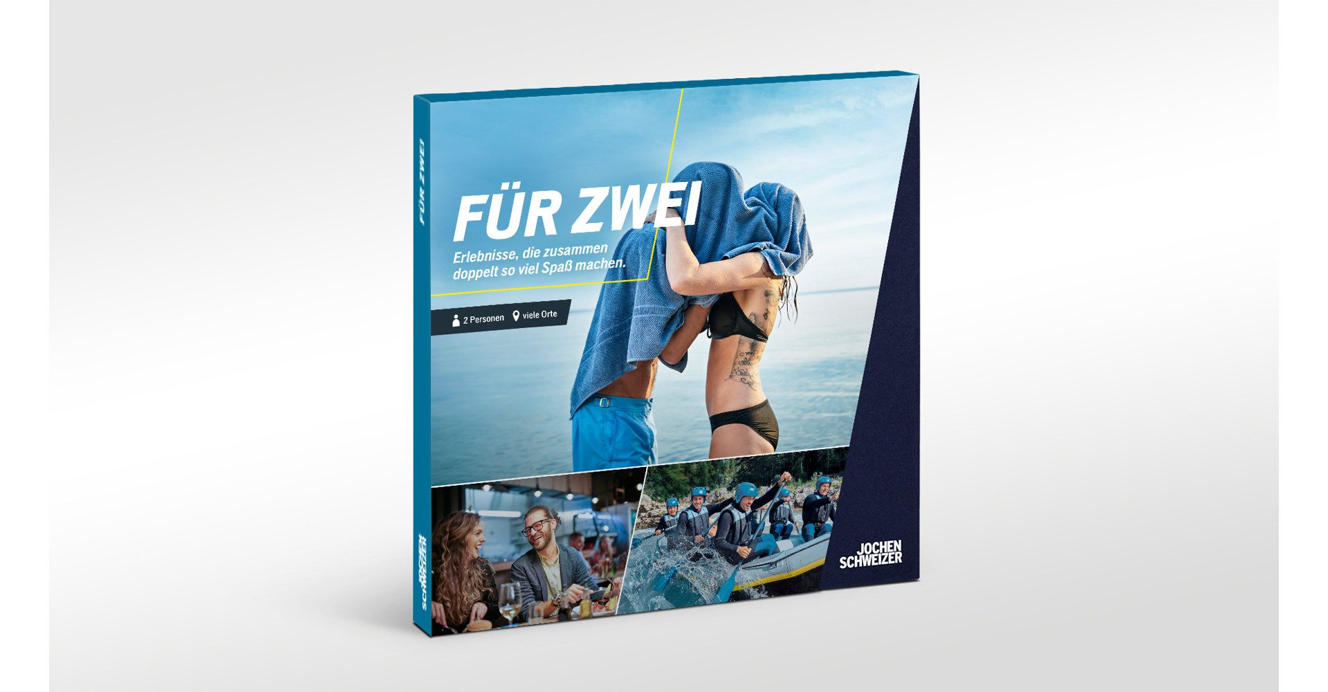 Jochen Schweizer Erlebnisgutschein Geschenkbox für Paare, Paarweise erleben