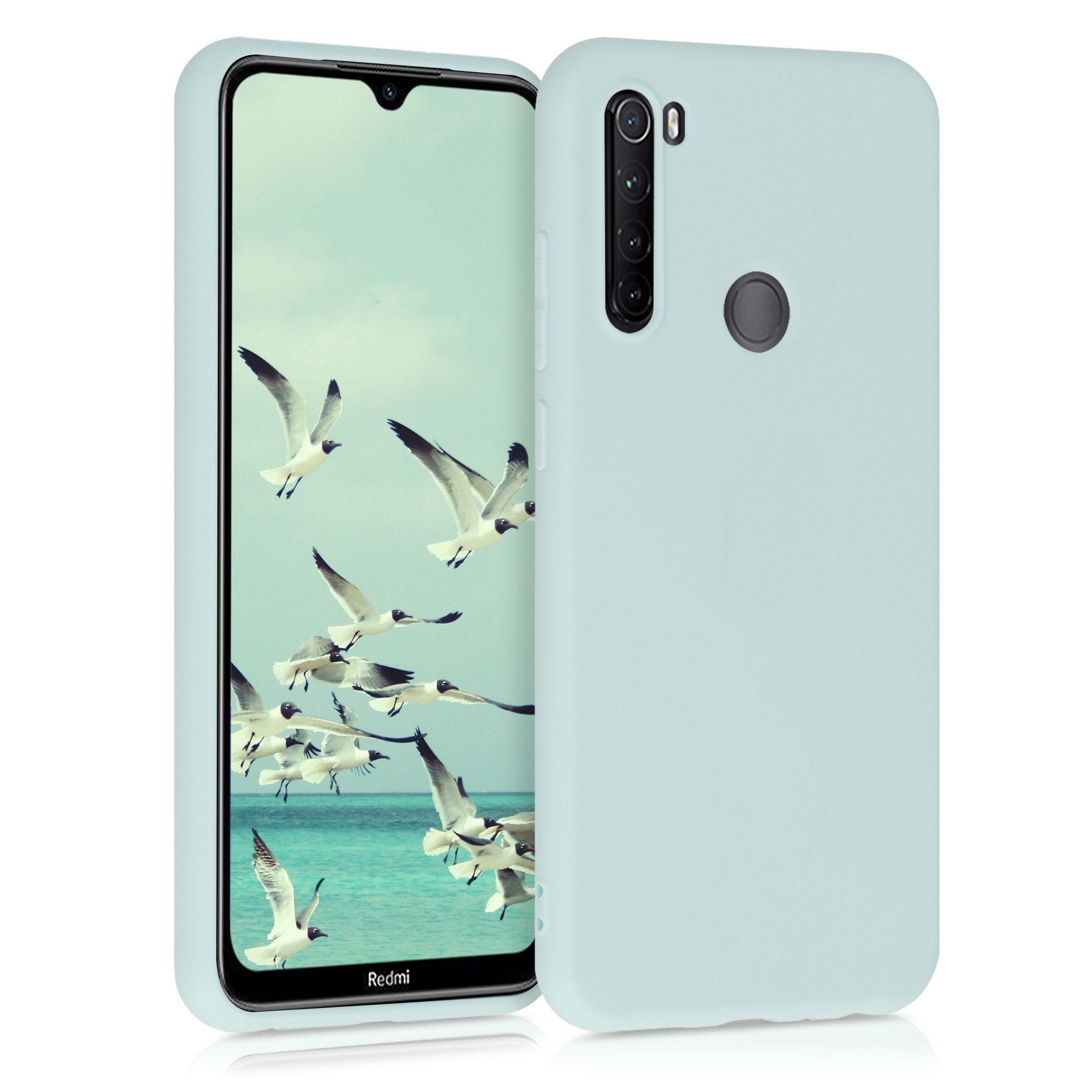 kwmobile Handyhülle Hülle für Xiaomi Redmi Note 8T, Hülle Silikon - Soft Handyhülle - Handy Case Cover