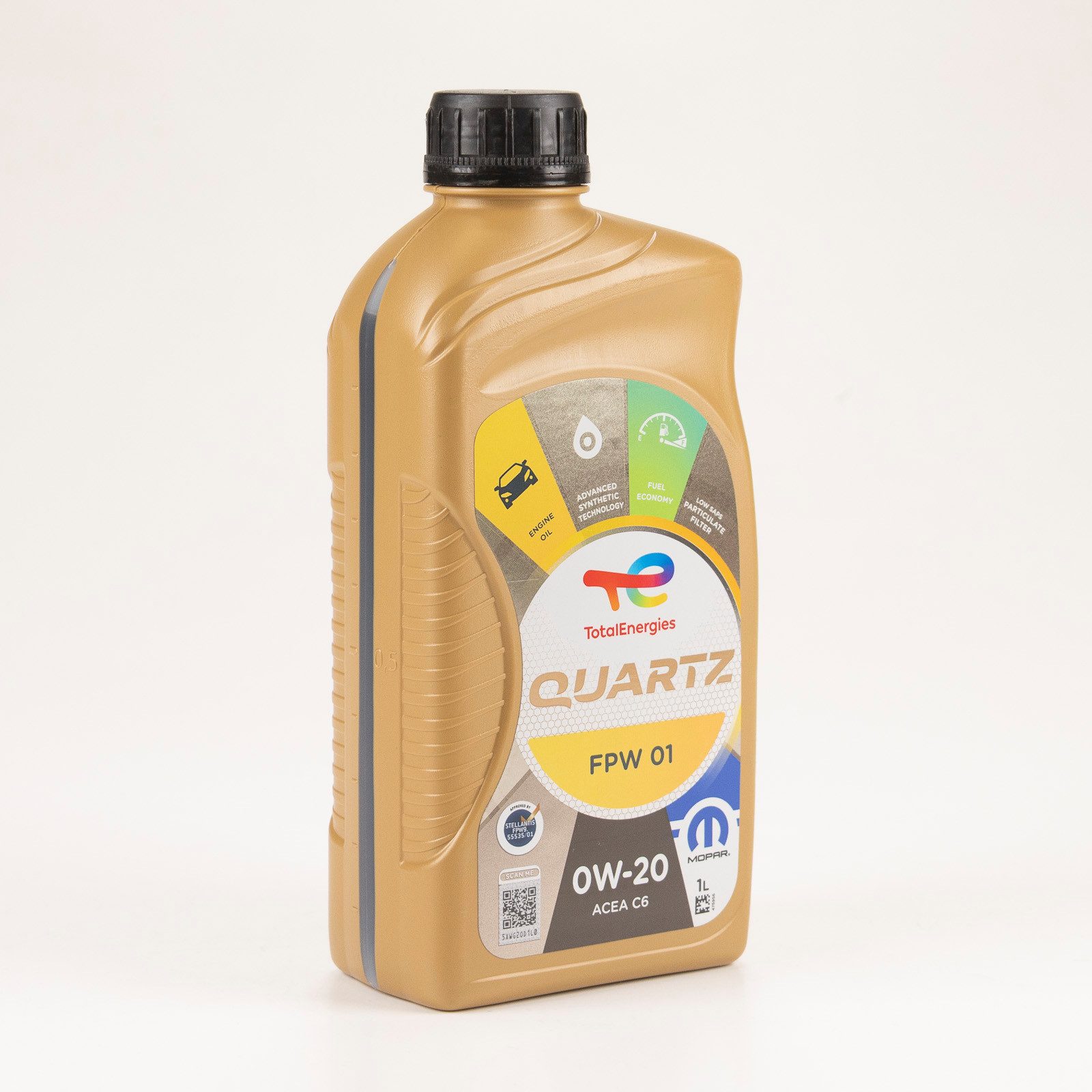 TotalEnergies Motoröl Total Quartz Mopar Motoröl FPW/01 0W-20 1 Liter FPW 9.55535/01