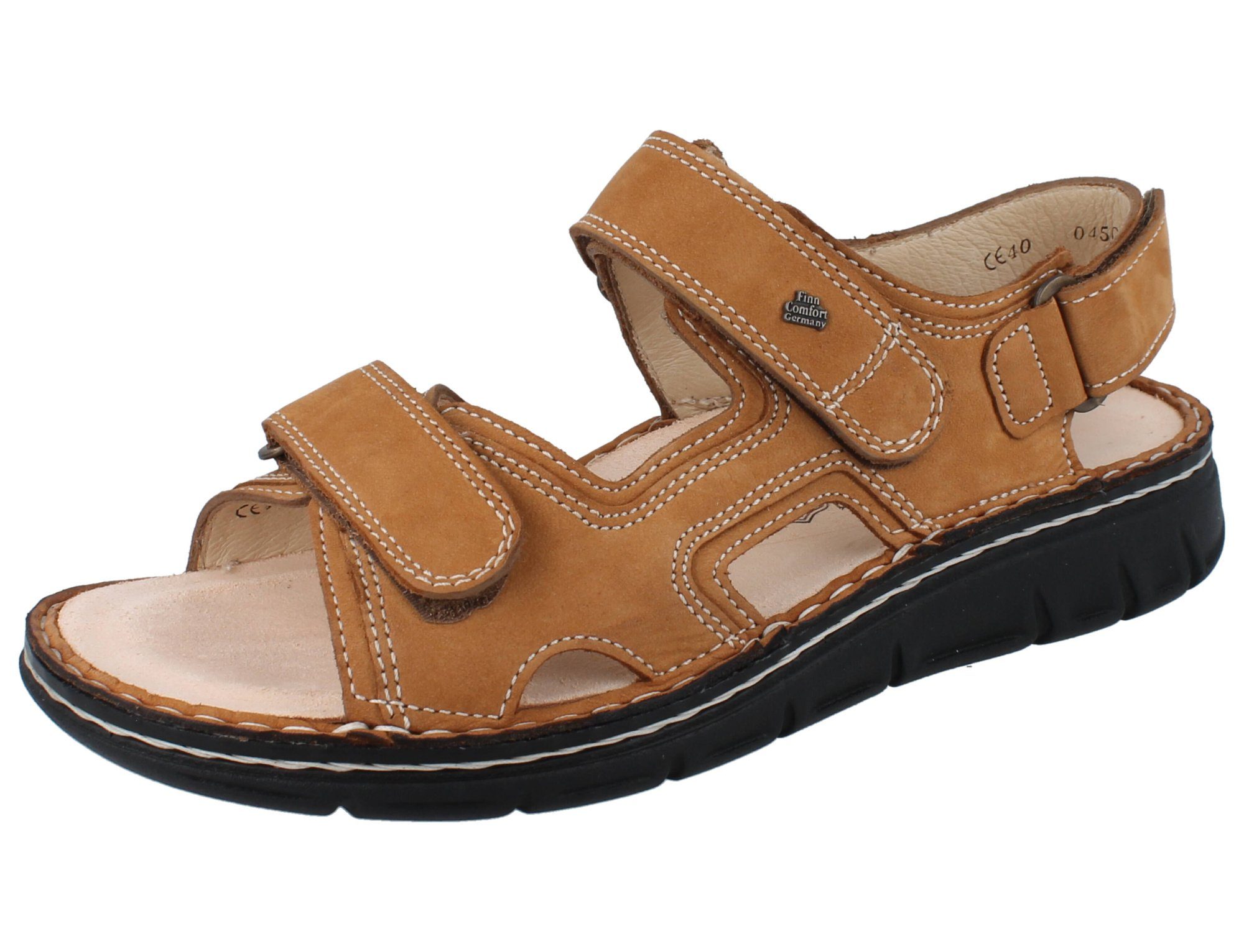 Finn Comfort WANAKA Soft - Bequemschuhe Aus Leder Mit Klettverschluss, Made In Germany