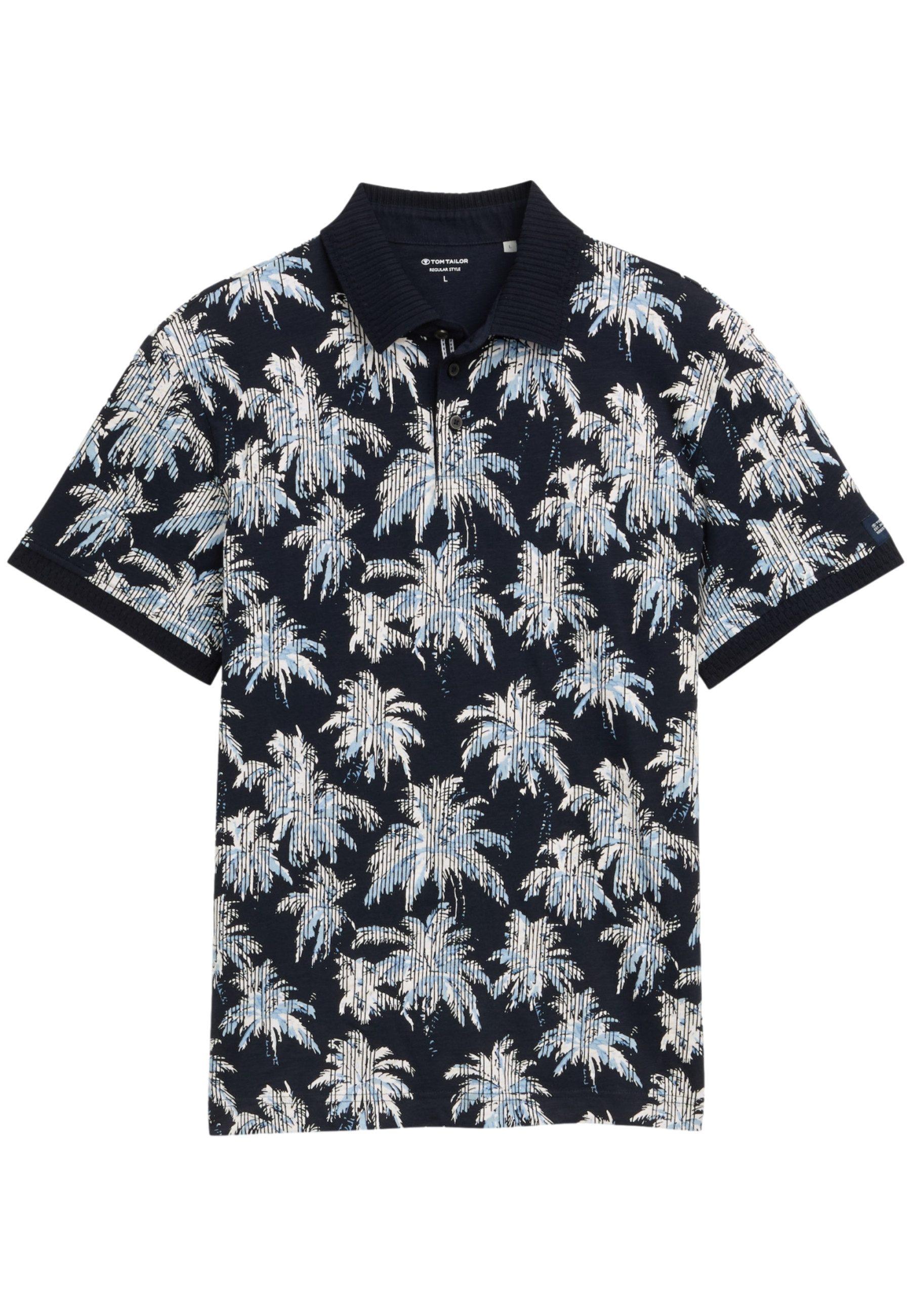 TOM TAILOR Poloshirt Poloshirt Kurzarmshirt (1-tlg., 1)