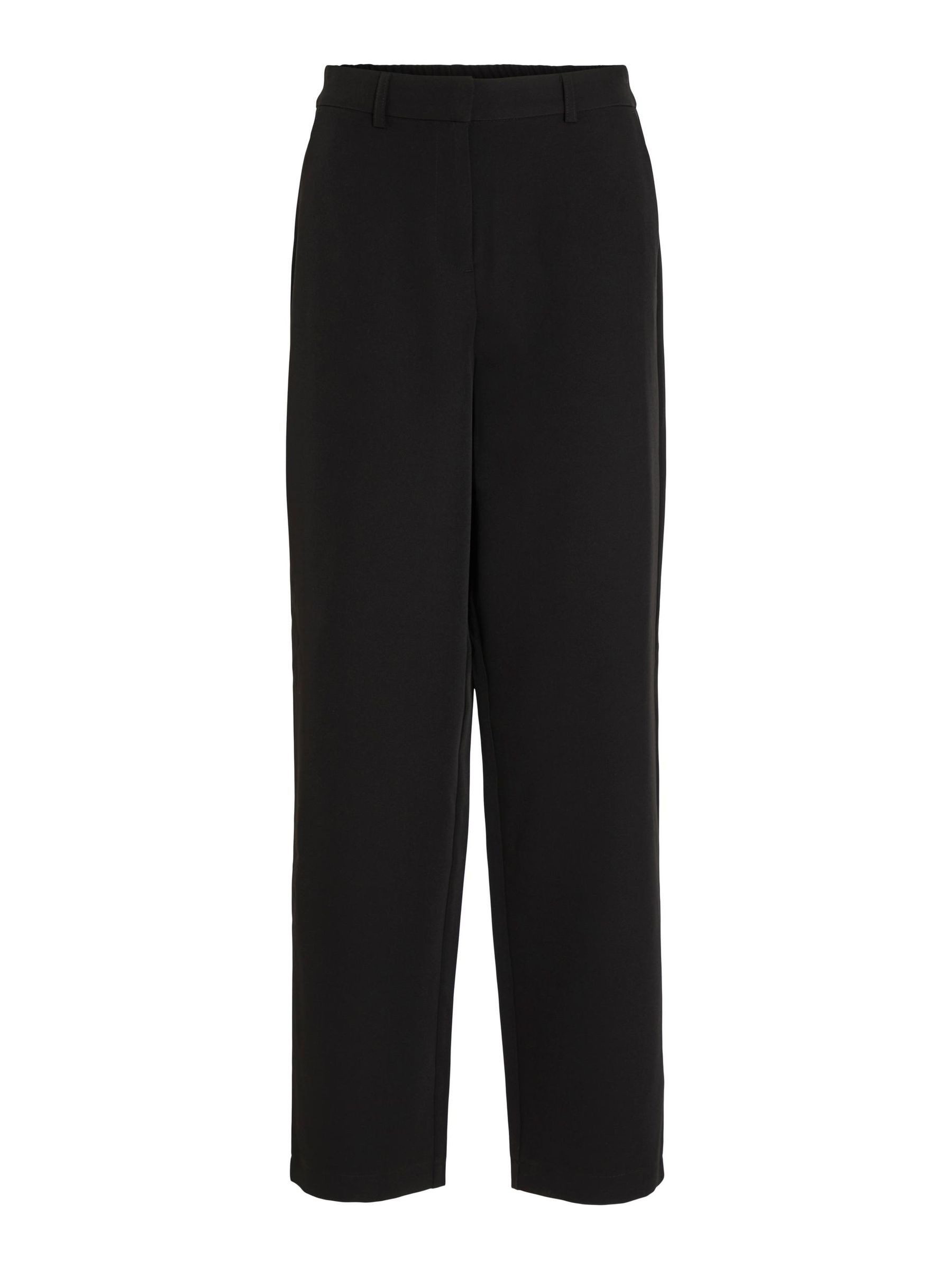 Stoffhose Elegante Business Stoffhose Stretch Anzug Pants Wide Leg VIKAMMA