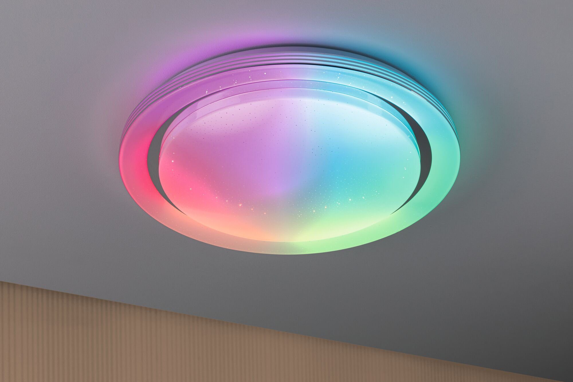 Paulmann Deckenleuchte integriert, LED Rainbow, fest Tageslichtweiß