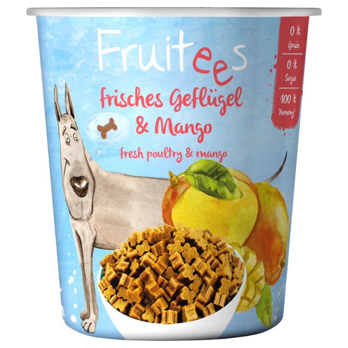 Bosch Petfood Fruitees frisches Geflügel & Mango 200 g, Snack für: Hund