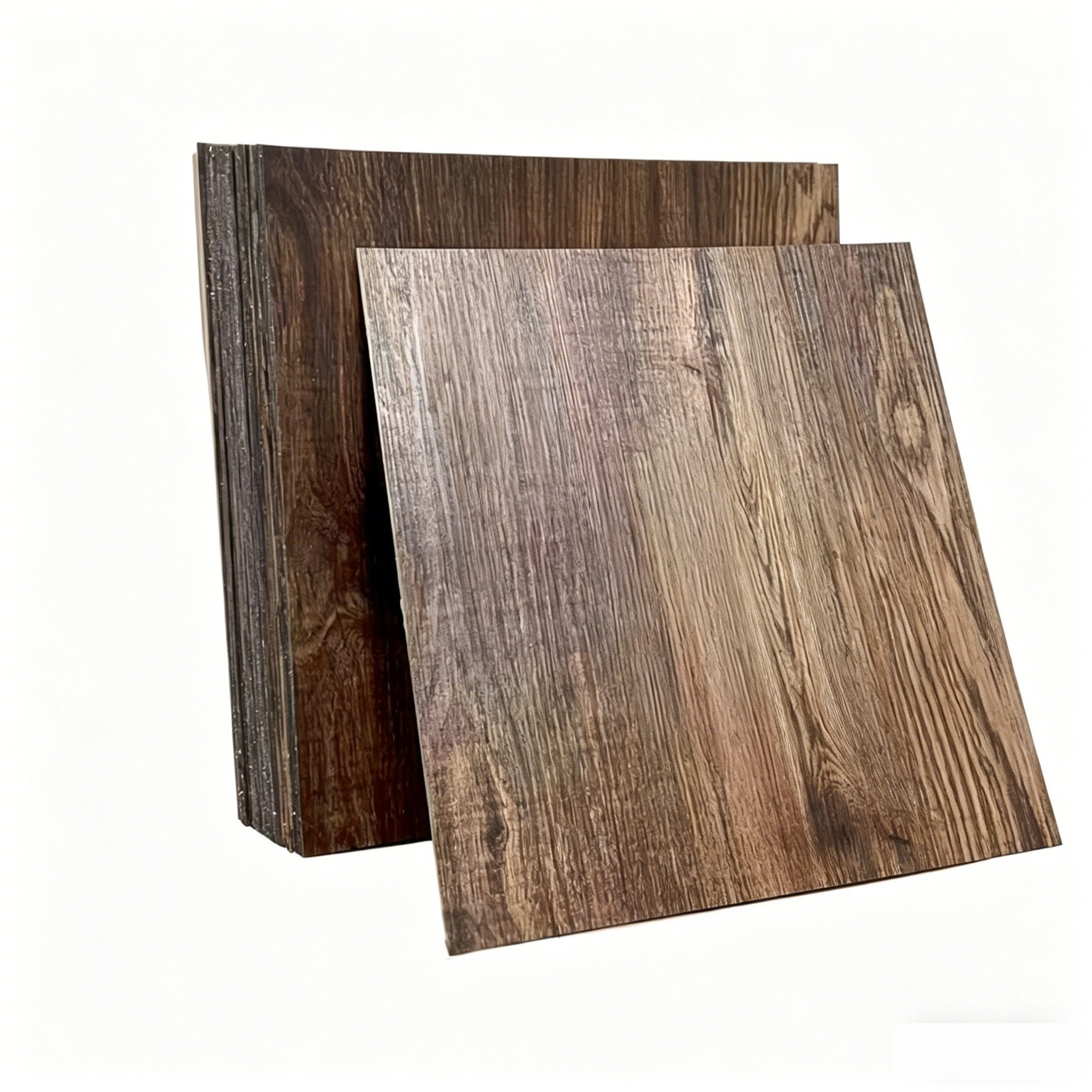 Agger Vinylboden Vinyl Bodenbelag selbstklebend mit Holz-Effekt,PVC Bodenbelag, Holztafel,30 × 30 cm Für Küche, Bad / Badezimmer & Wohnzimmer