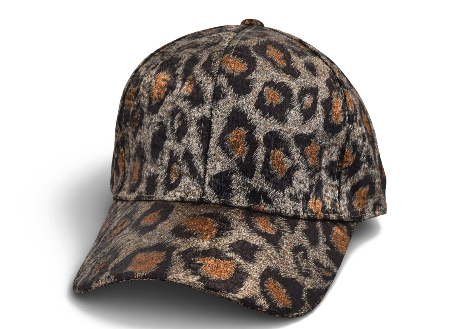 styleBREAKER Baseball Cap Baseball Cap Metallic Leo Look (1-St)