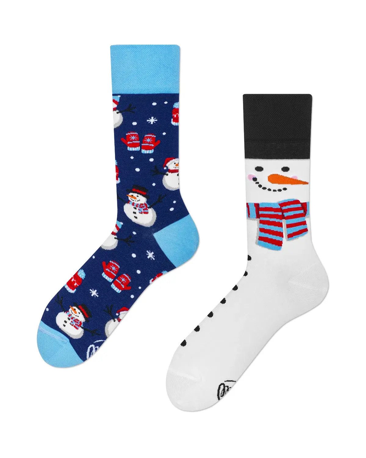 Freizeitsocken Many Mornings Socken Snowman