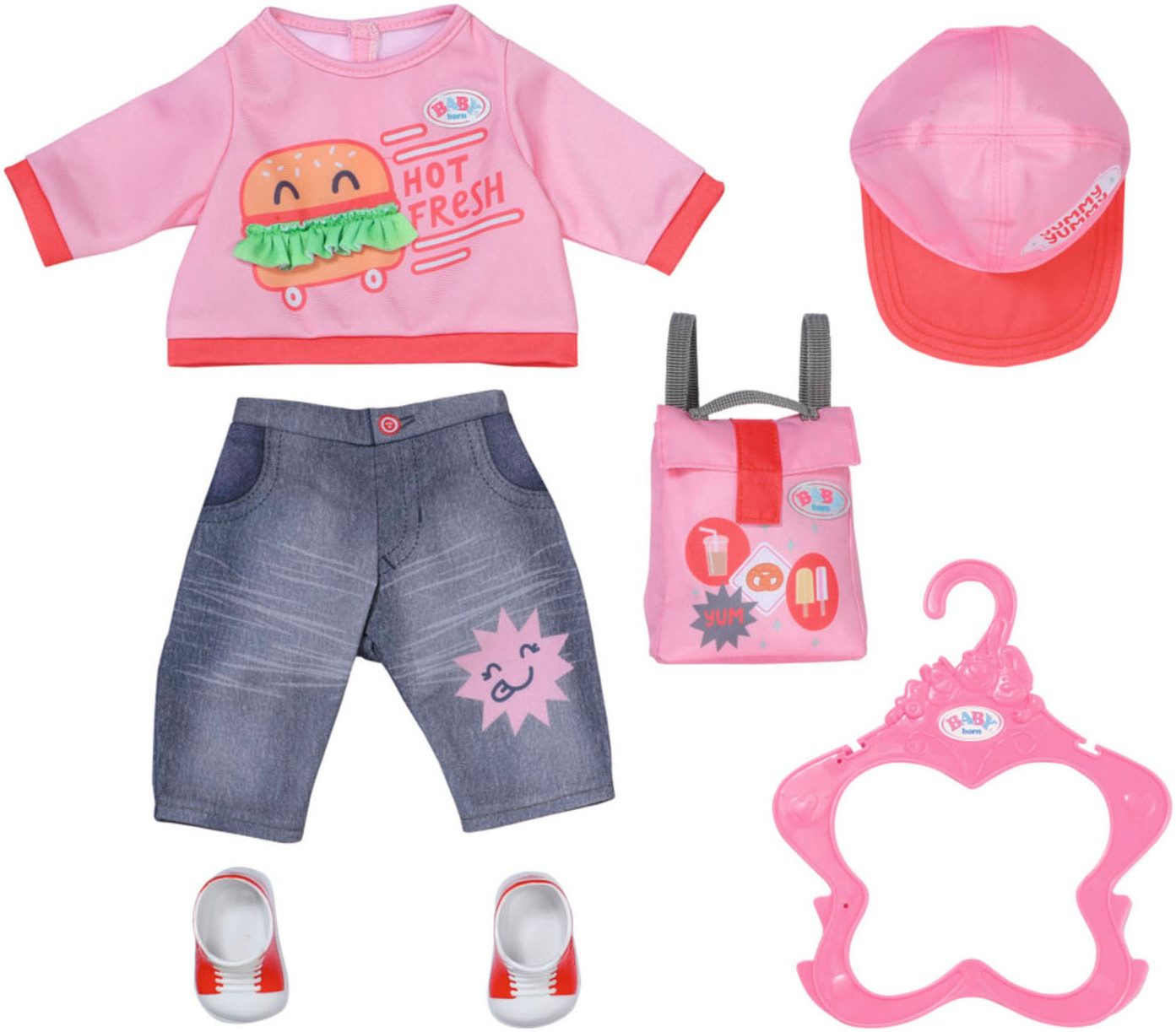 Baby Born Puppenkleidung Snack Shop Outfit, 43 cm günstig online kaufen