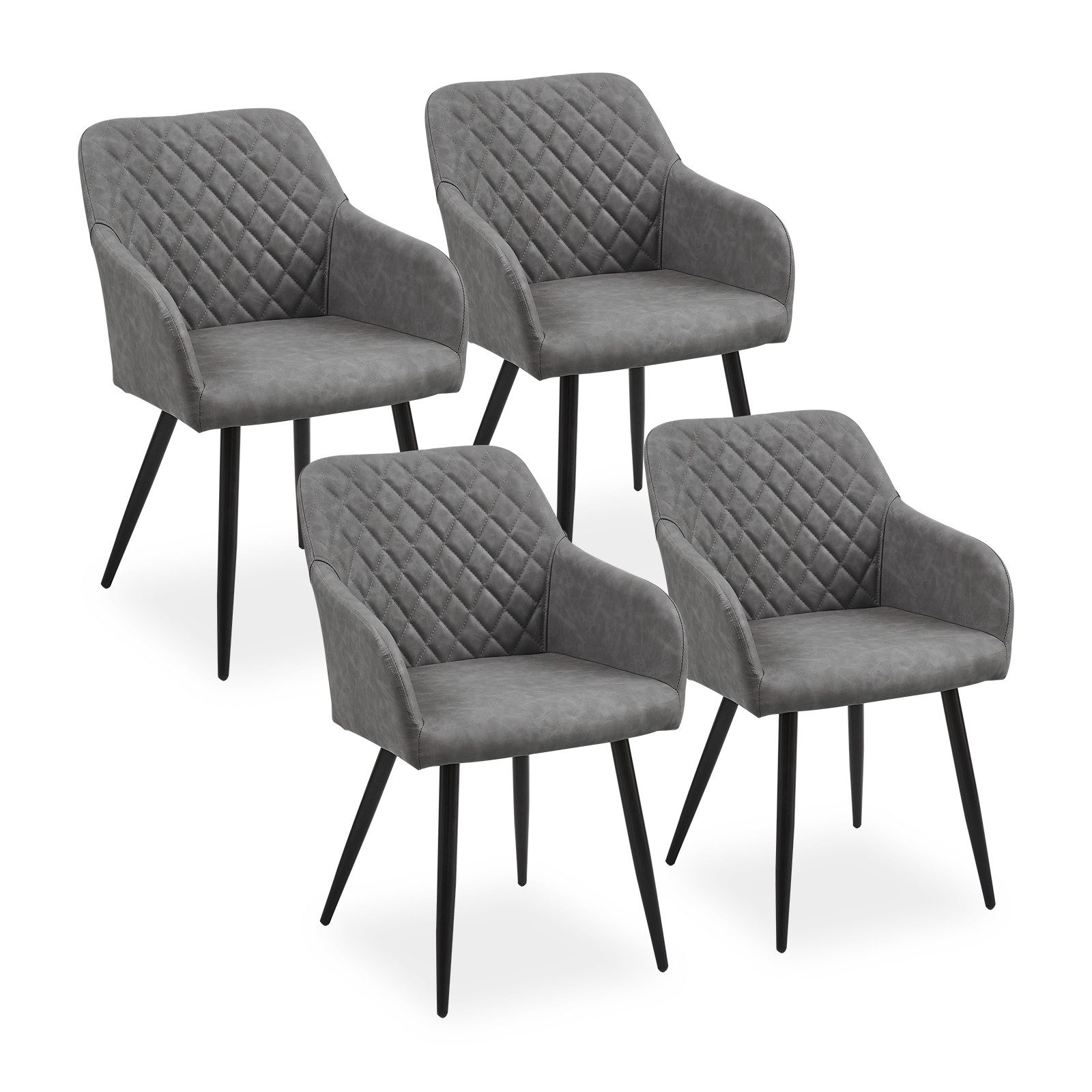 Ofcasa Esszimmerstuhl Gepolsterter Küchenstühle (4er Set), günstig online kaufen