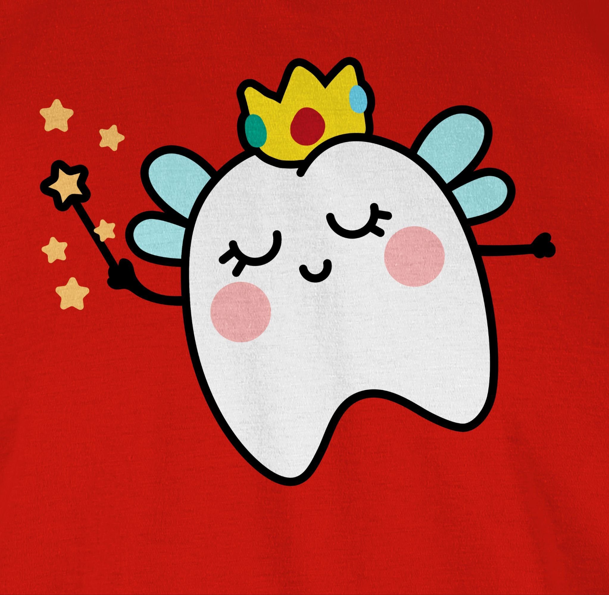 Shirtracer T-Shirt Zahnfee I Zahnarzt I Zahn Fee Geschenk Zahnarzthelferin I Zahnmedizin Karneval & Fasching