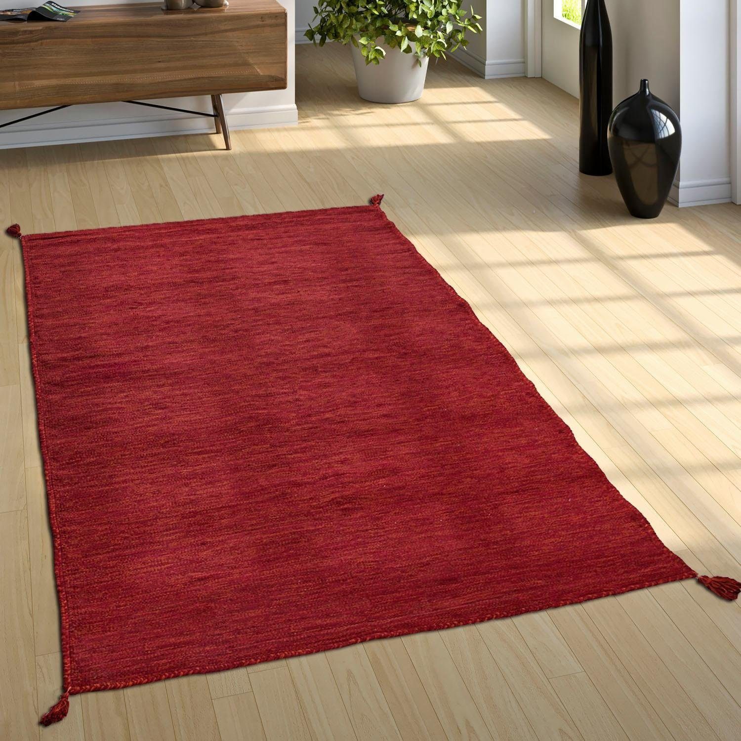 Paco Home Teppich Kilim 210, rechteckig, günstig online kaufen