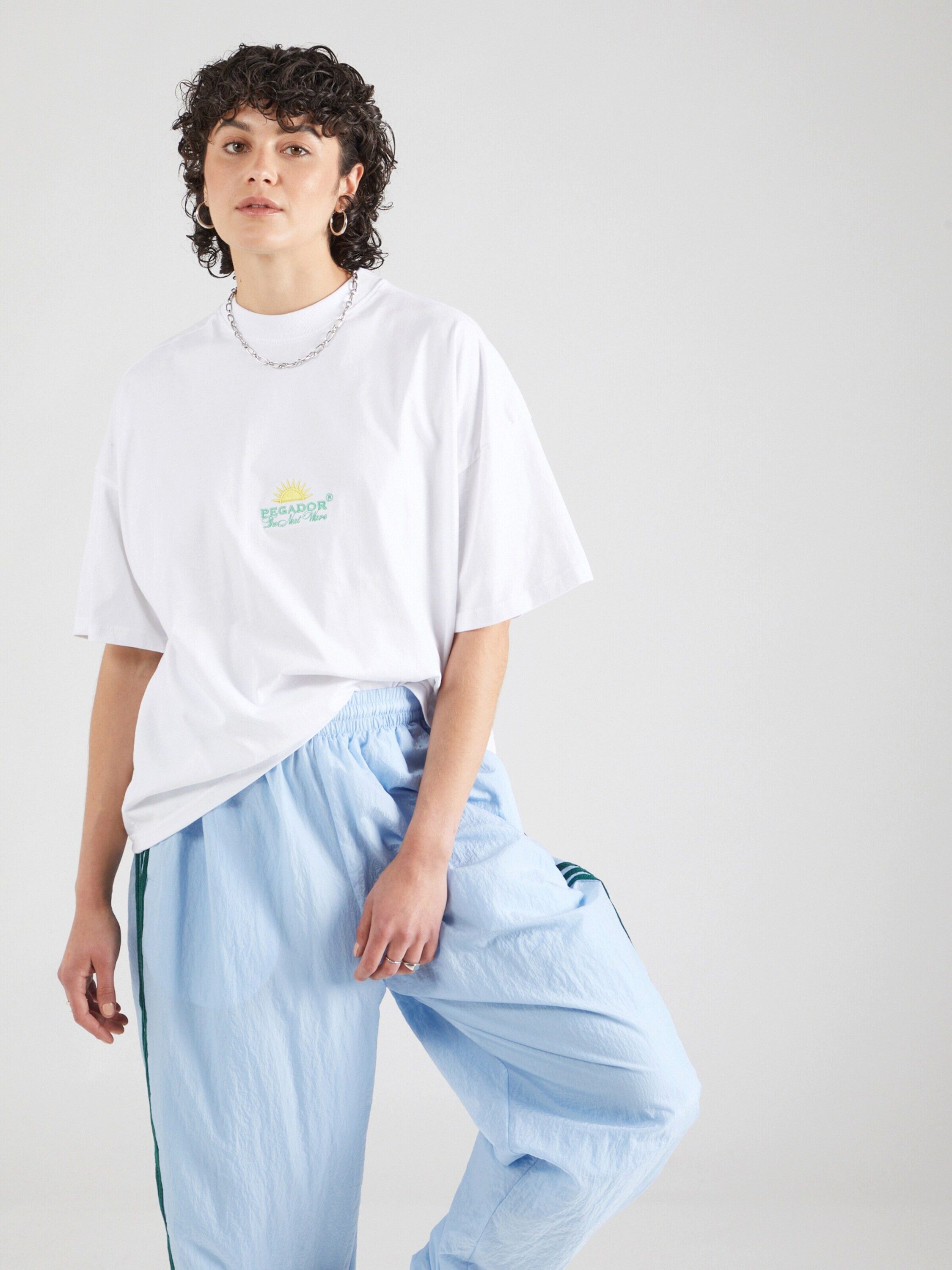 PEGADOR T-Shirt Flora (1-tlg) Stickerei