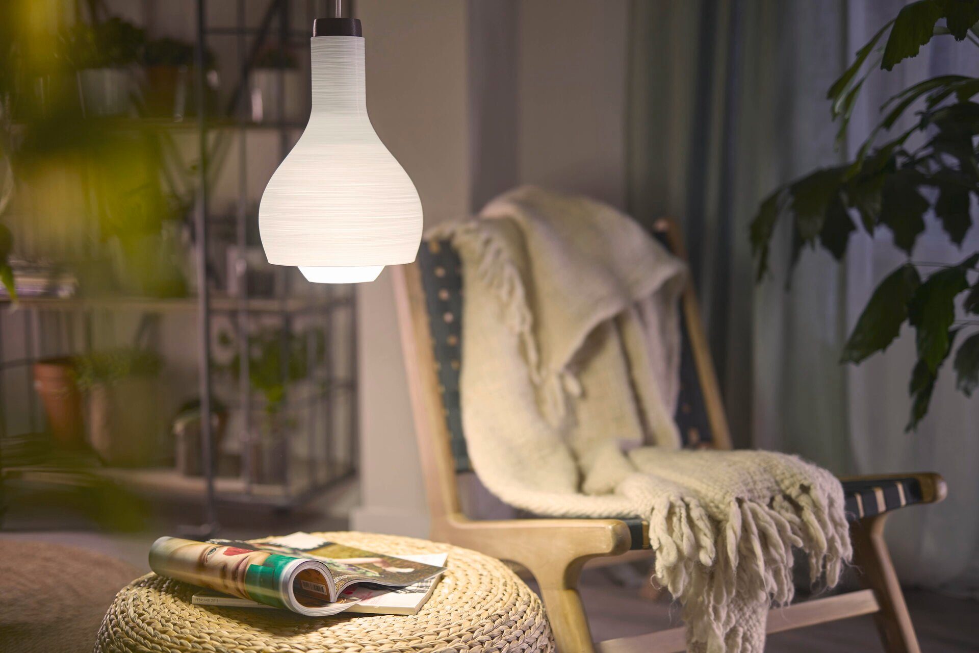 Philips Smarte LED-Leuchte LED-Lampe, fest LED integriert
