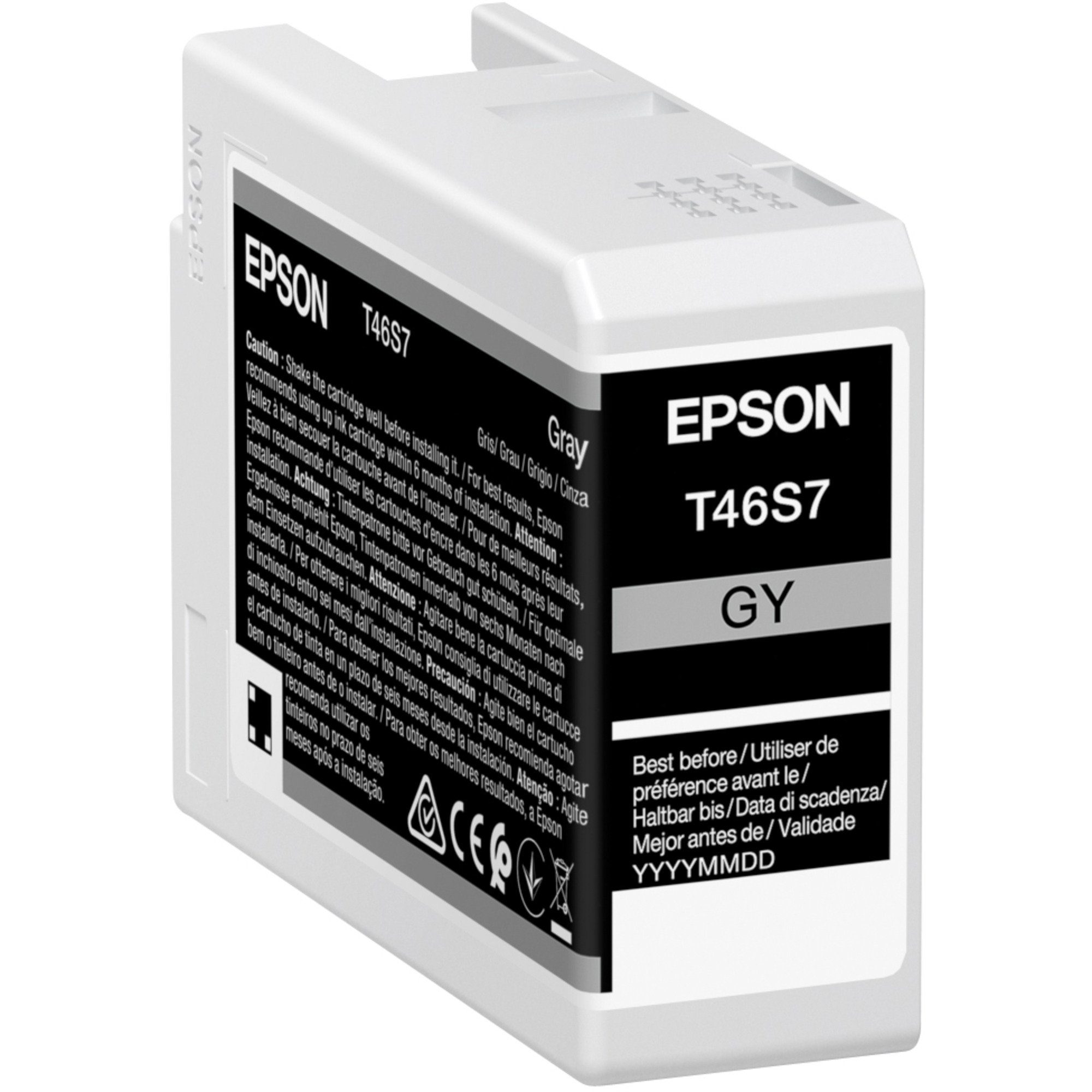 Epson Epson Tinte grau T46S7 (C13T46S700), (Ultrachrome Tintenpatrone