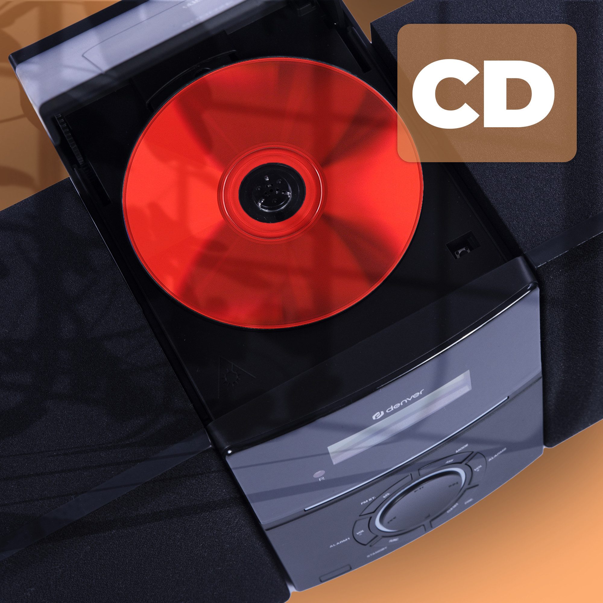 Denver MCA-240 Stereoanlage (FM, UKW, Standbby- Modus, programmierte Wiedergabe)