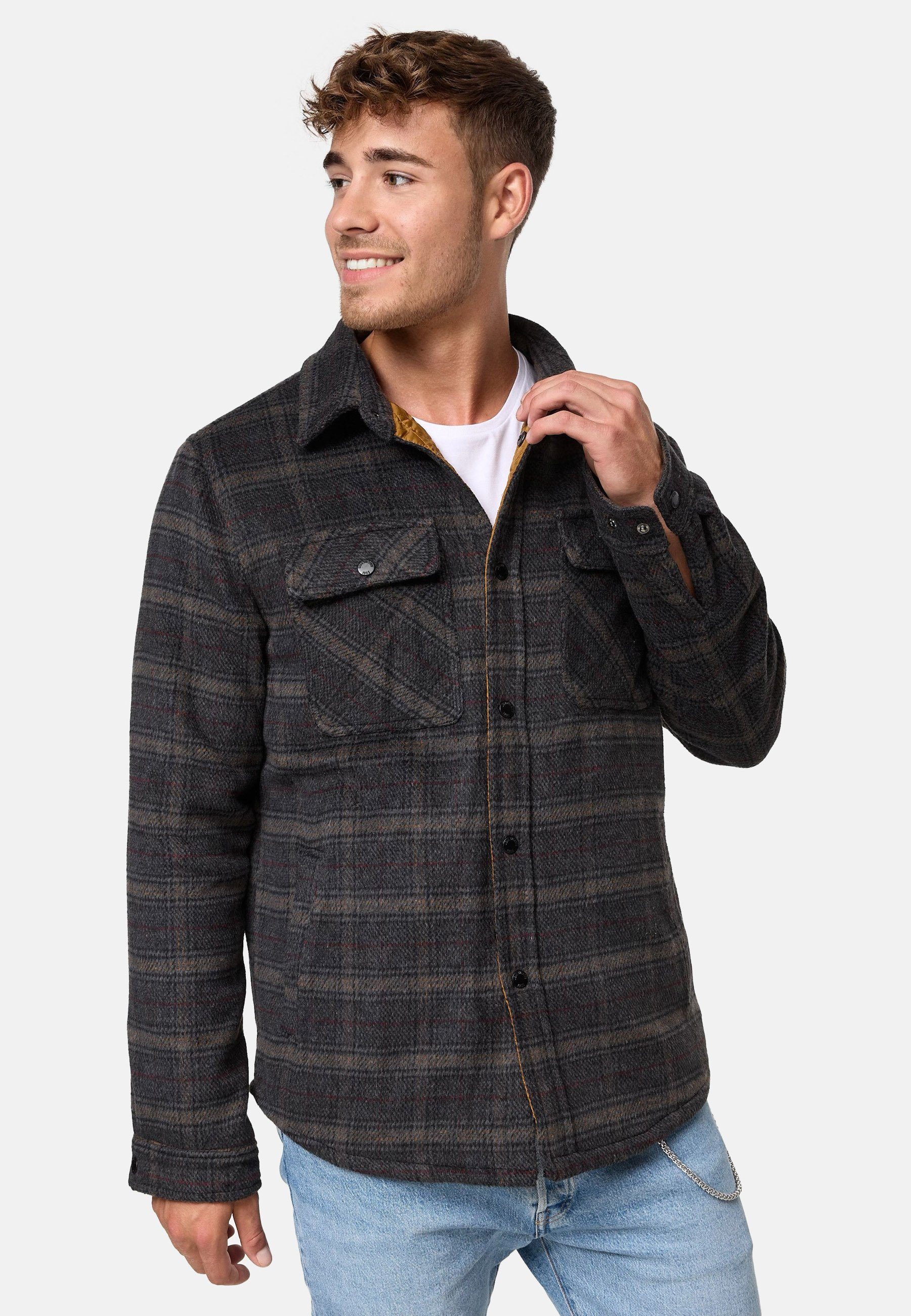 Indicode Raven Hemdjacke Henderson