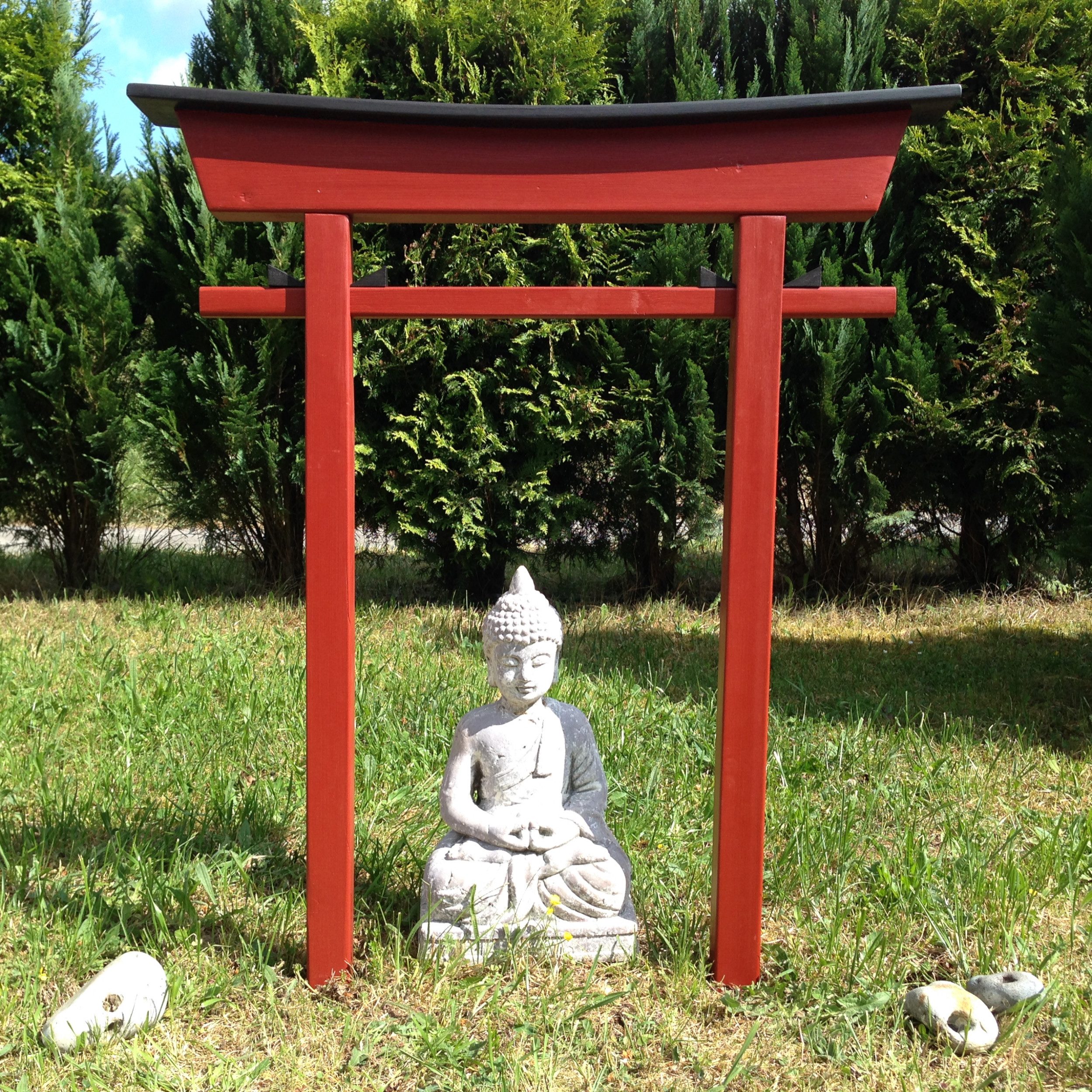 AAF Nommel Gartentor Torii Gate japanisch Japan Tor Garten, Modell 023