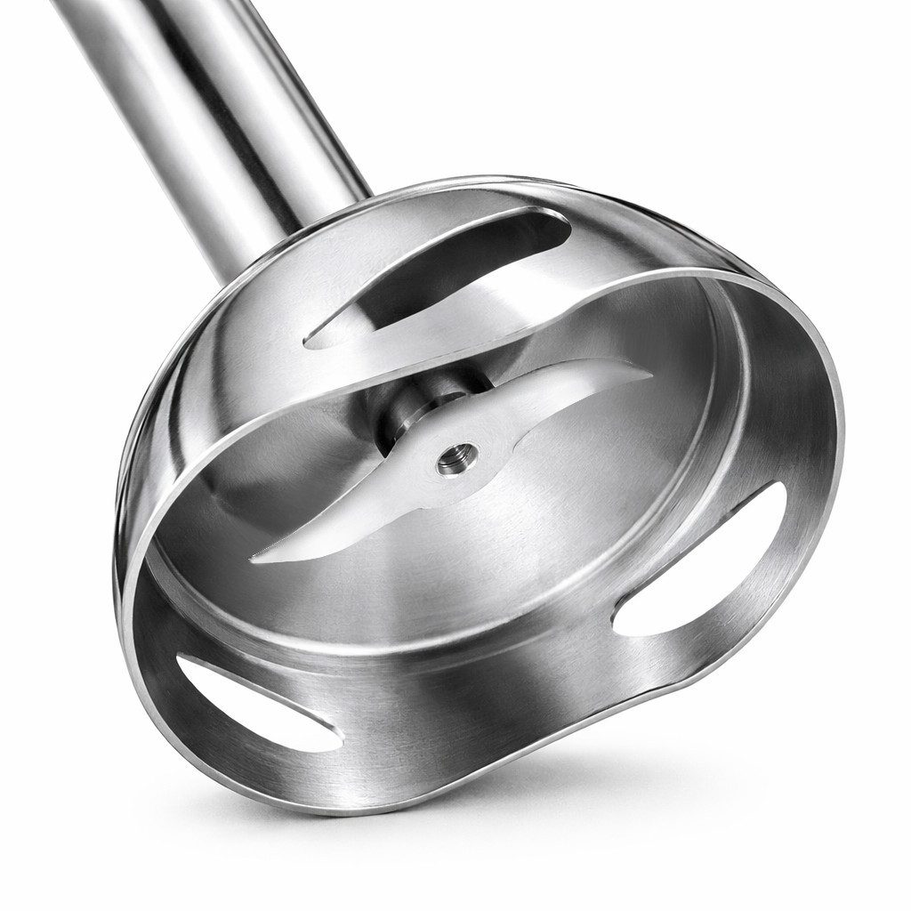 COFI 1453 Stabmixer Edelstahl 300W Stabmixer Pürierstab Handmixer Zerkleinerer Rührgerät