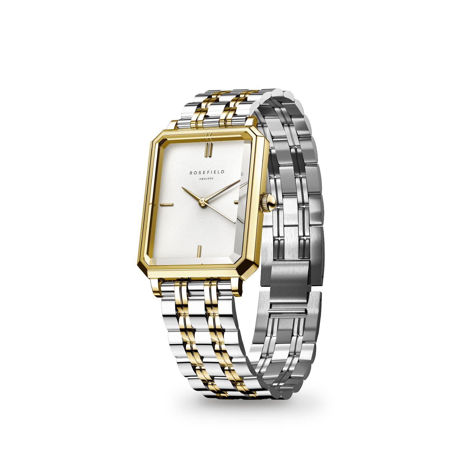 ROSEFIELD Quarzuhr ROSEFIELD Damenuhr Octagon XS 24mm Mehrfarbig